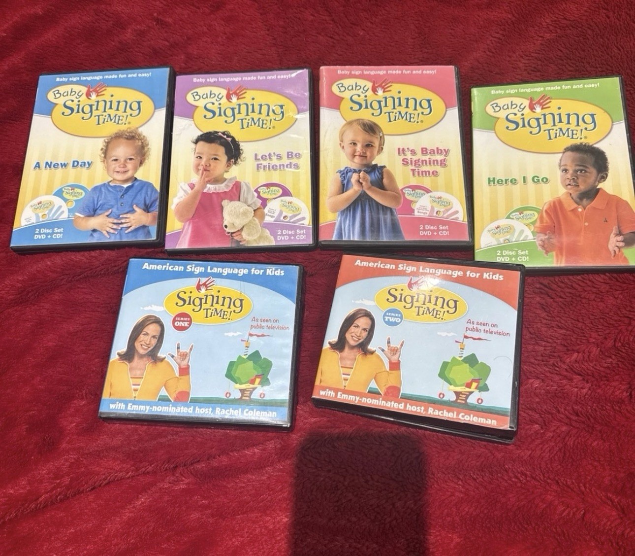 Baby Signing Time DVD Set And Signing Time Set