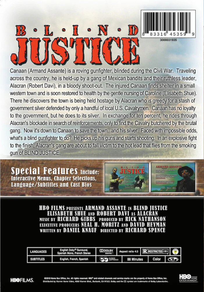 Blind Justice (MOD) (DVD Movie)