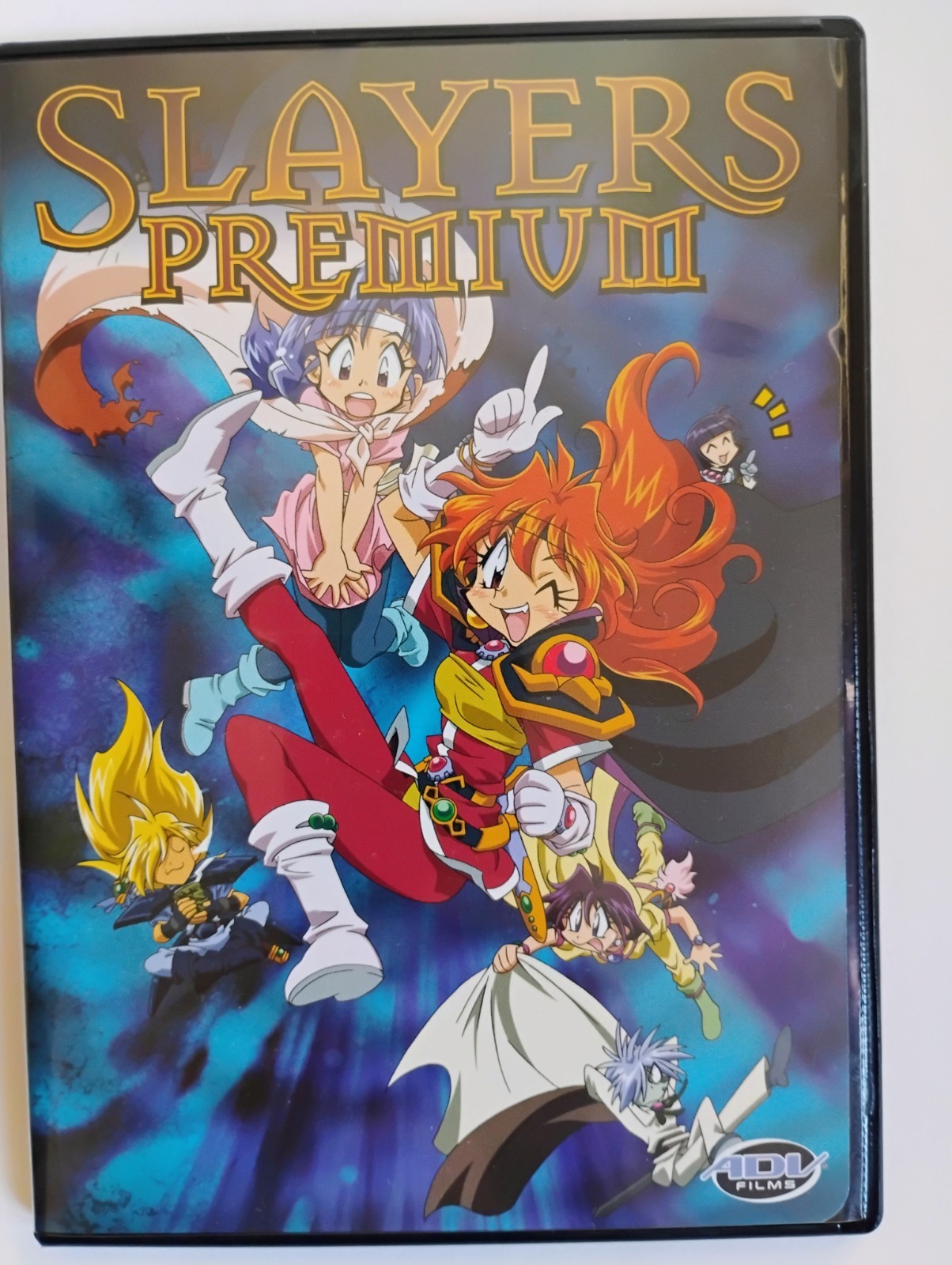Slayers Movie Box Set Collection – All 5 DVD Anime Movies – ADV Films