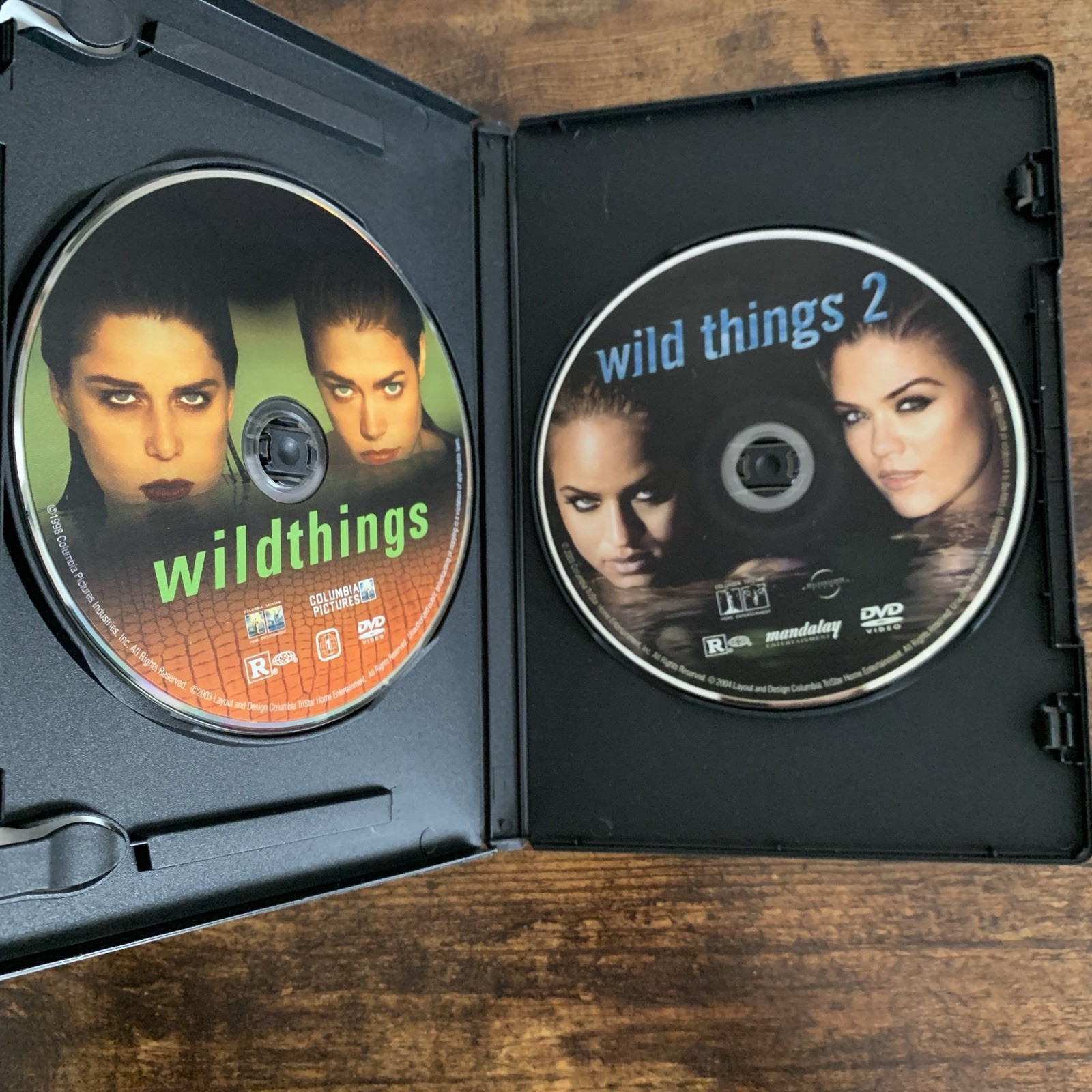 Wild Things / Wild Things 2 (DVD) GOOD Double Feature, Matt Dillon, Kevin Bacon