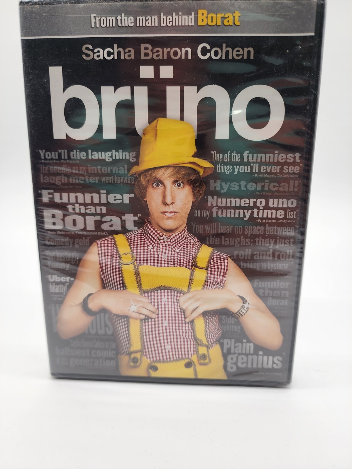 Bruno (DVD,2009,) Sacha Baron Cohen New Sealed