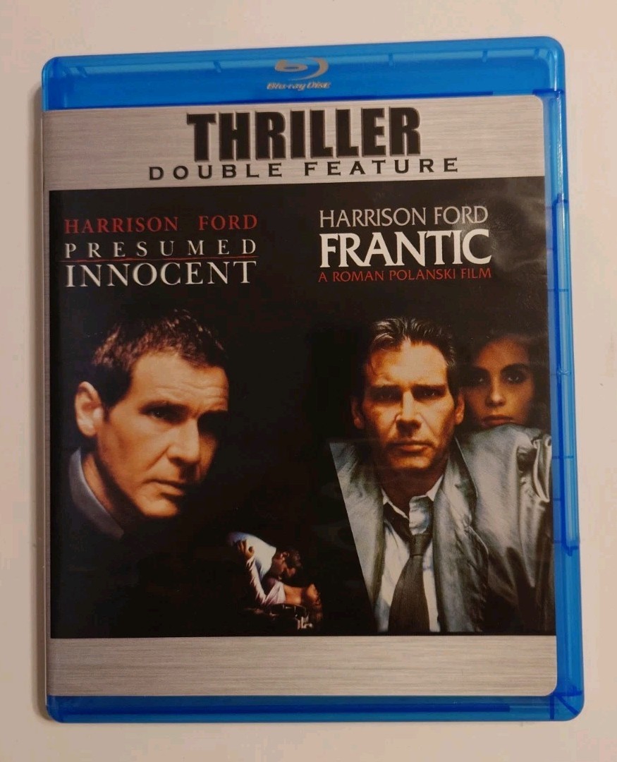 Harrison Ford Thriller Blu-ray Disc: Frantic / Presumed Innocent, Roman Polanski