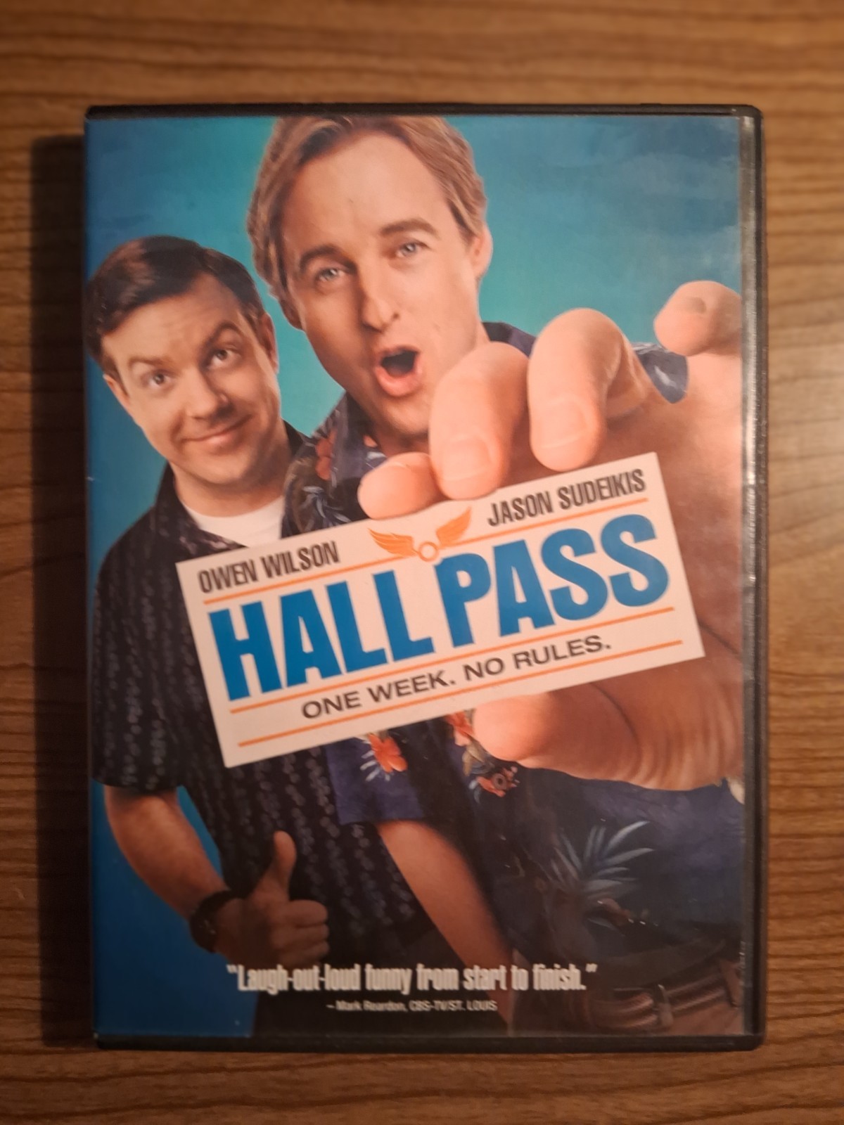 Hall Pass (DVD, 2011) Owen Wilson DISC & COVER ONLY/ NO CASE
