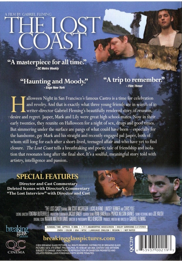 The Lost Coast DVD / Gay Movie / LGBTQ+ / Award Winner Jury Award Best Feature