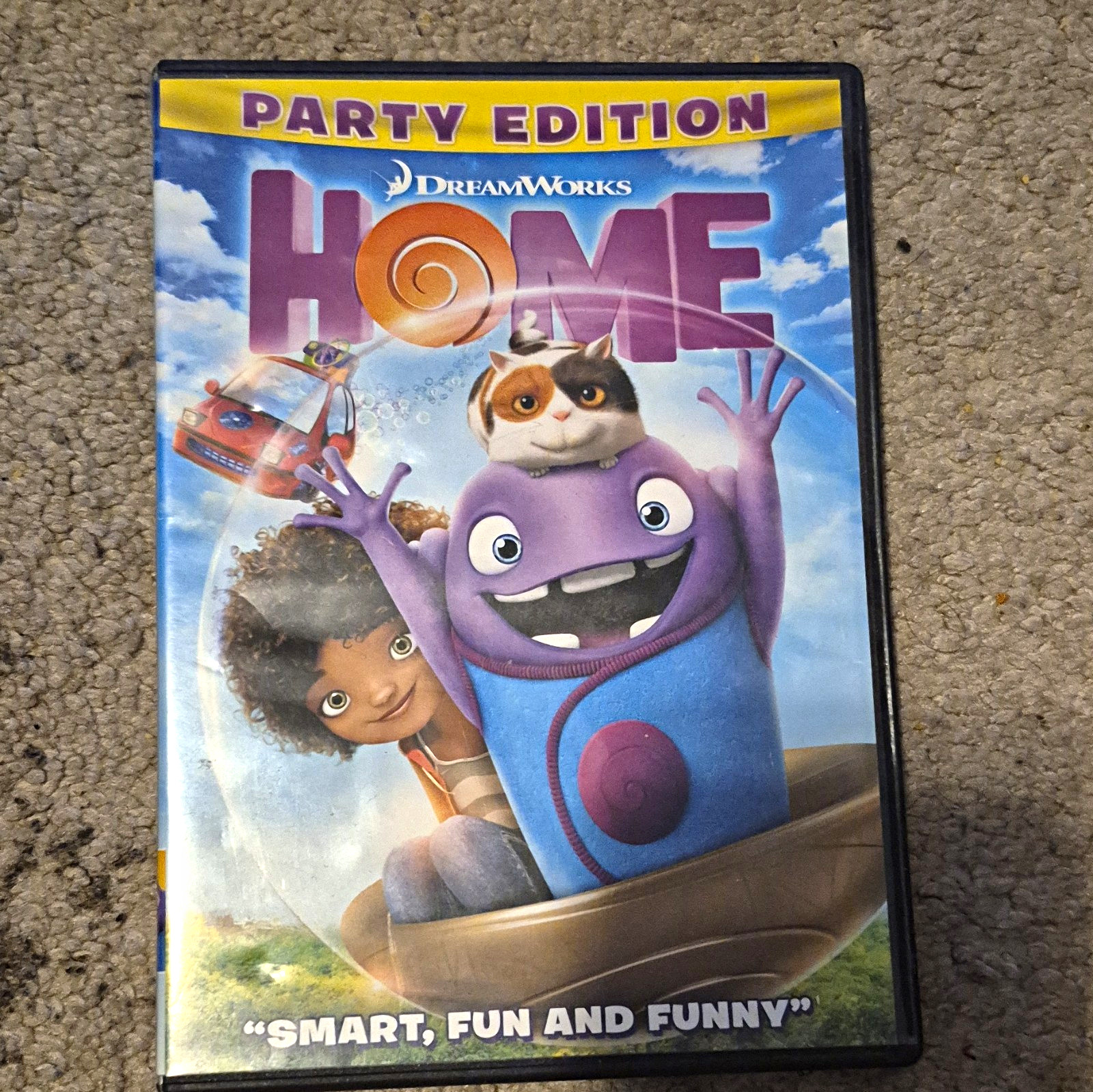 DreamWorks Animation Home (Party Edition) DVD Widescreen PG 2015 16:9