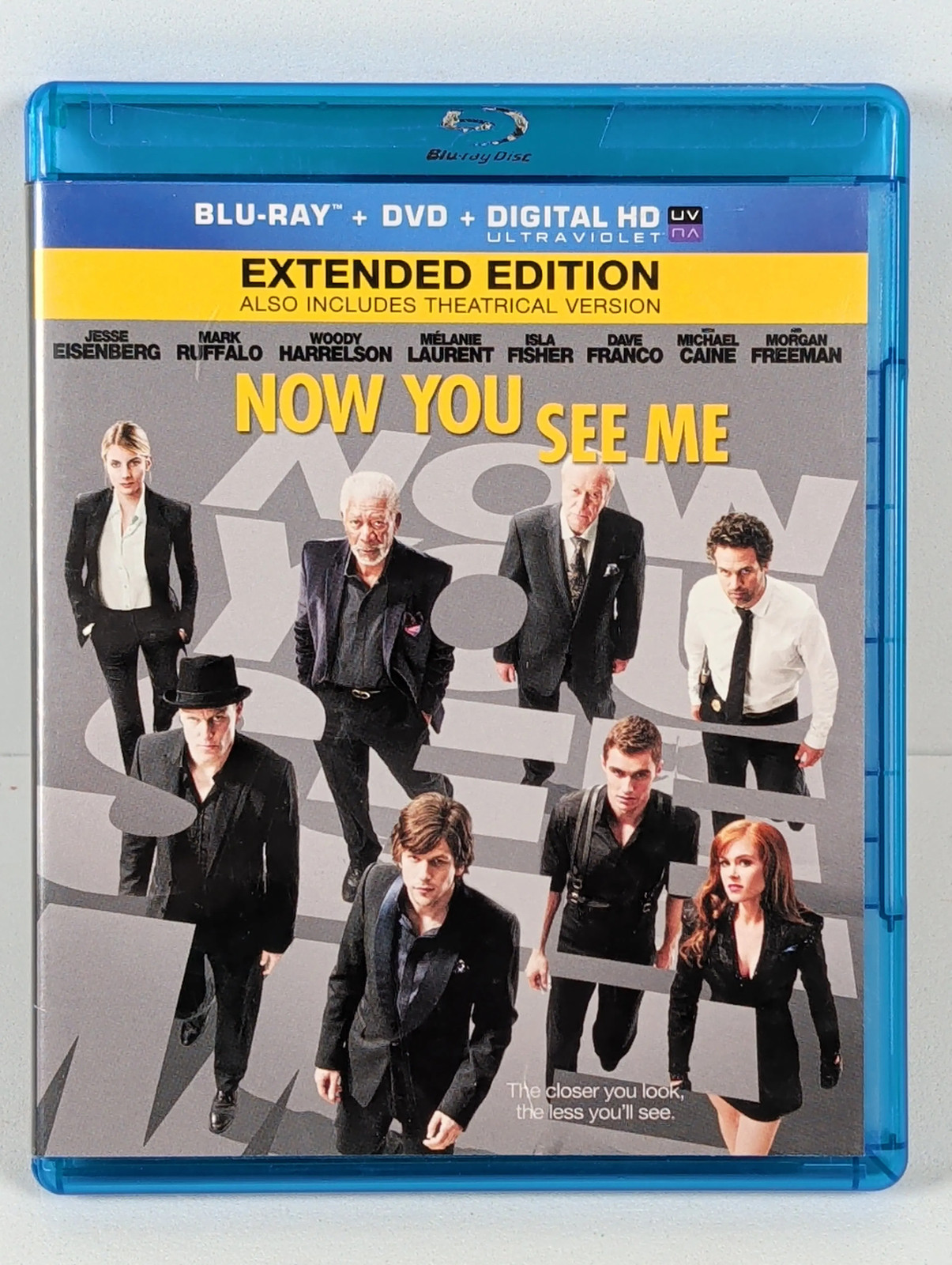 Now You See Me Edition (2013) Extended Edition Blu-Ray Jesse Eisenberg