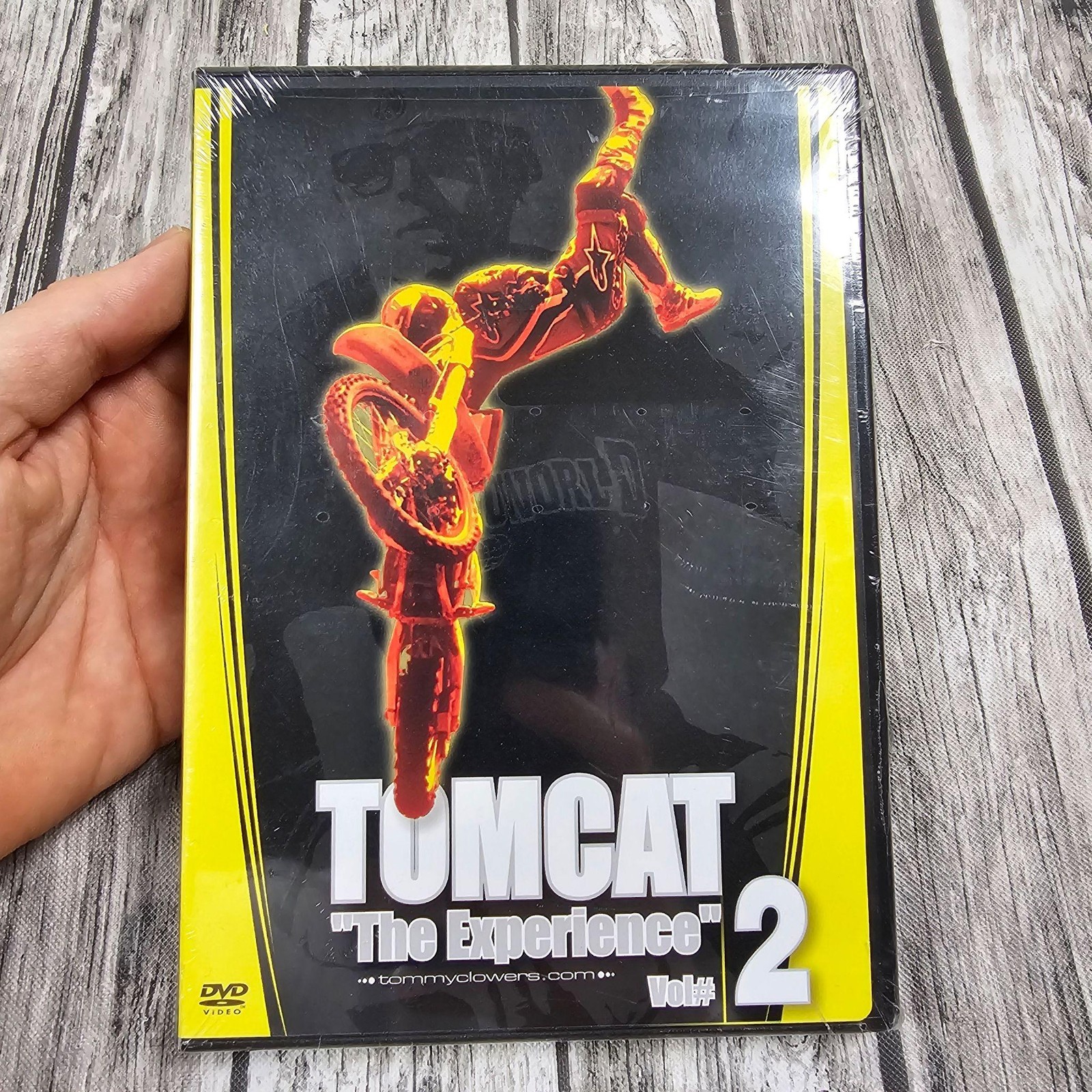 Tomcat Volume 2 The Experience DVD Motocross Movie Region 1 Image New Sealed
