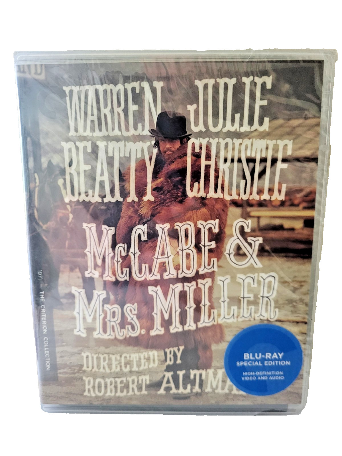 McCABE & MRS. MILLER Criterion Collection Blu-Ray 1971 (Factory Sealed)