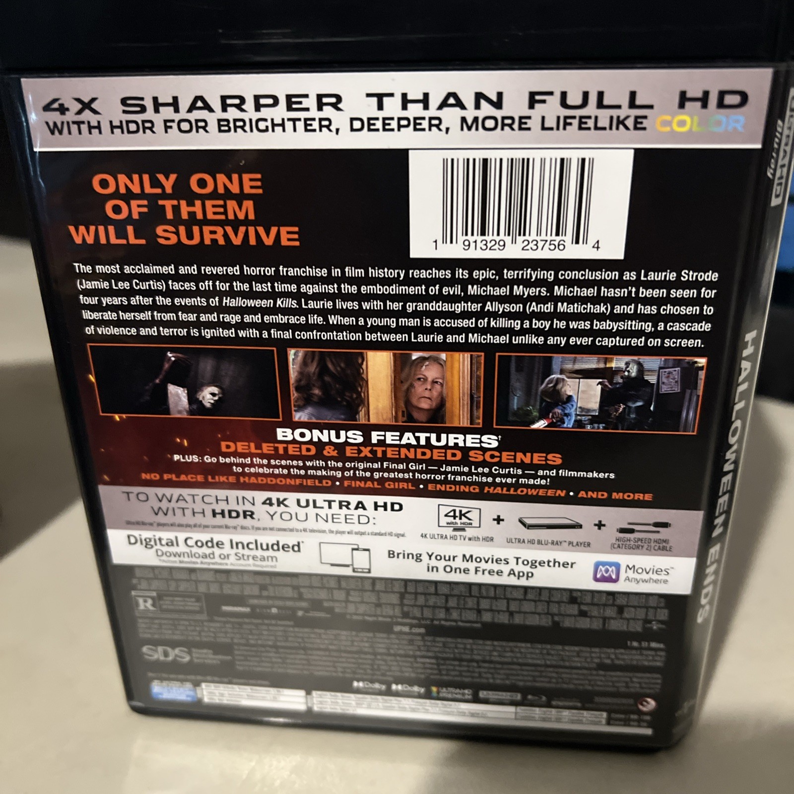 Halloween Ends (Ultra HD, 2022) NO DIGITAL CODE