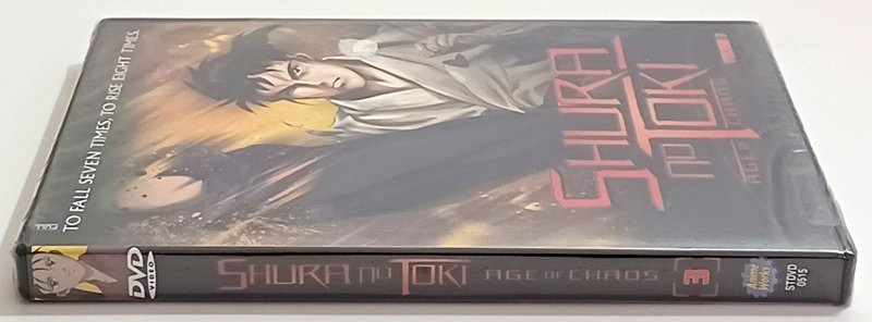Shura No Toki Age Of Chaos Vol 3 DVD 2004 Sealed New Anime English or Japanese