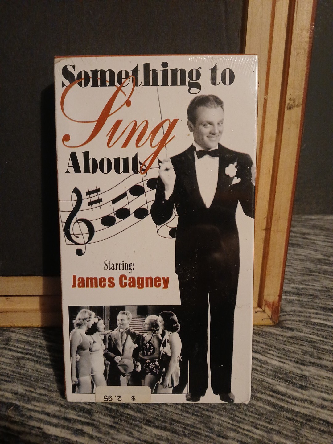 SOMETHING TO SING ABOUT STARRING JAMES CAGNEY VHS B&W