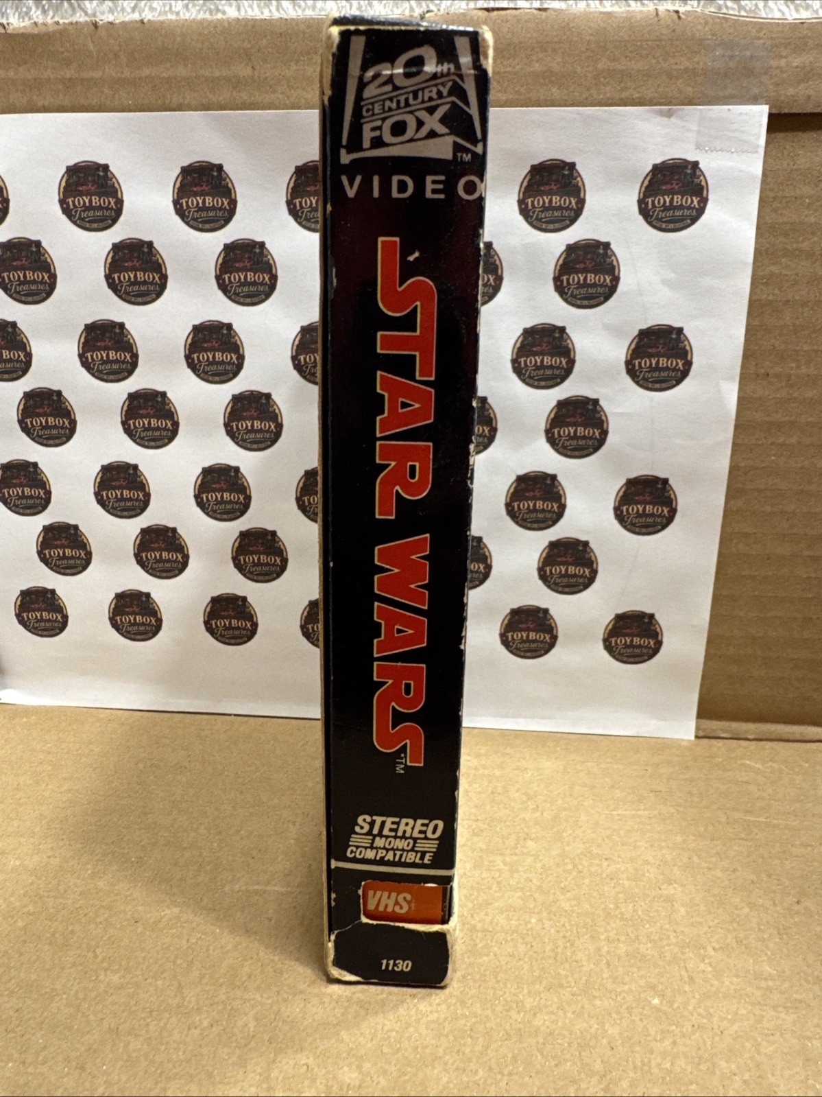 VINTAGE 1982 Star Wars VHS “Big Box” Version Clean With Original Box RARE