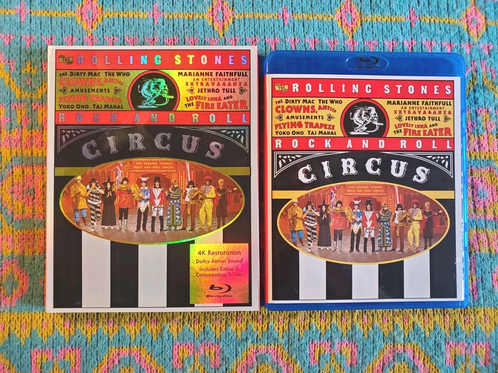 The Rolling Stones: Rock & Roll Circus (Blu-Ray 1968) w/ Slipcover [4K Remaster]