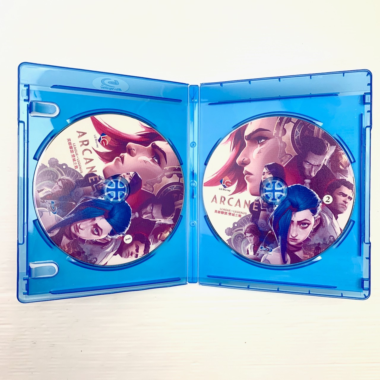 Arcane Season 1 Blu-Ray NTSC Region 3 League of Legends Mia Sinclair Like New #E