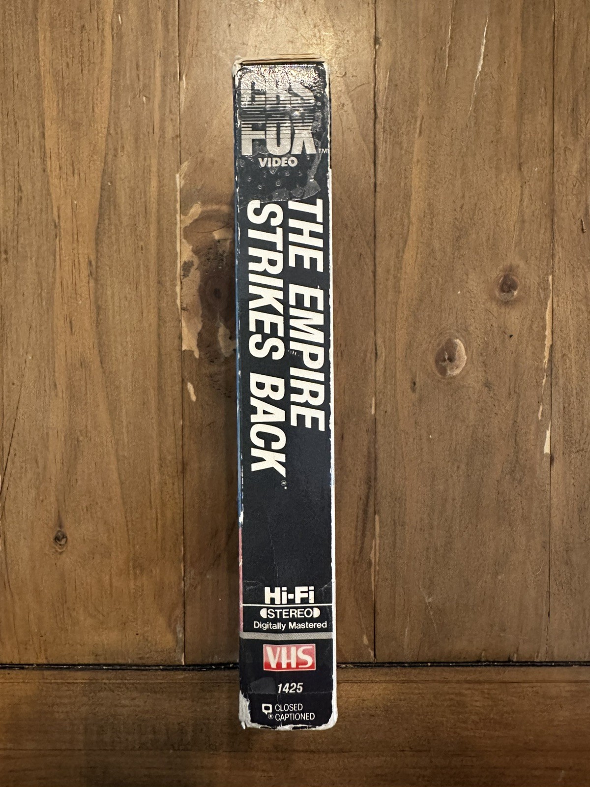 CBS Fox Video VHS Star Wars: The Empire Strikes Back NTSC Sci-Fi Mark Hamill