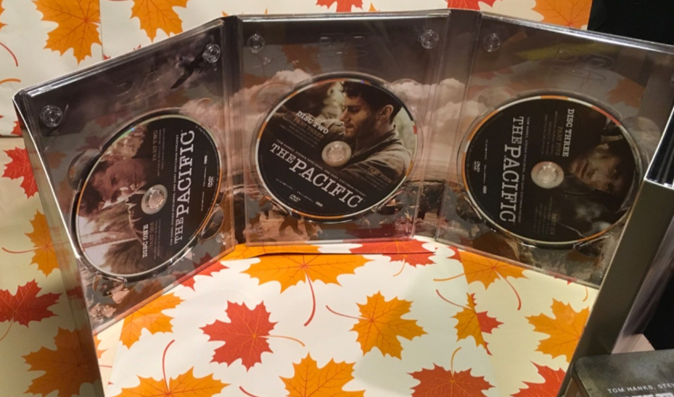 The Pacific 6 Dvd Metal Tin 2010. Tom Hanks, Steven Spielberg, Gary Goetzman