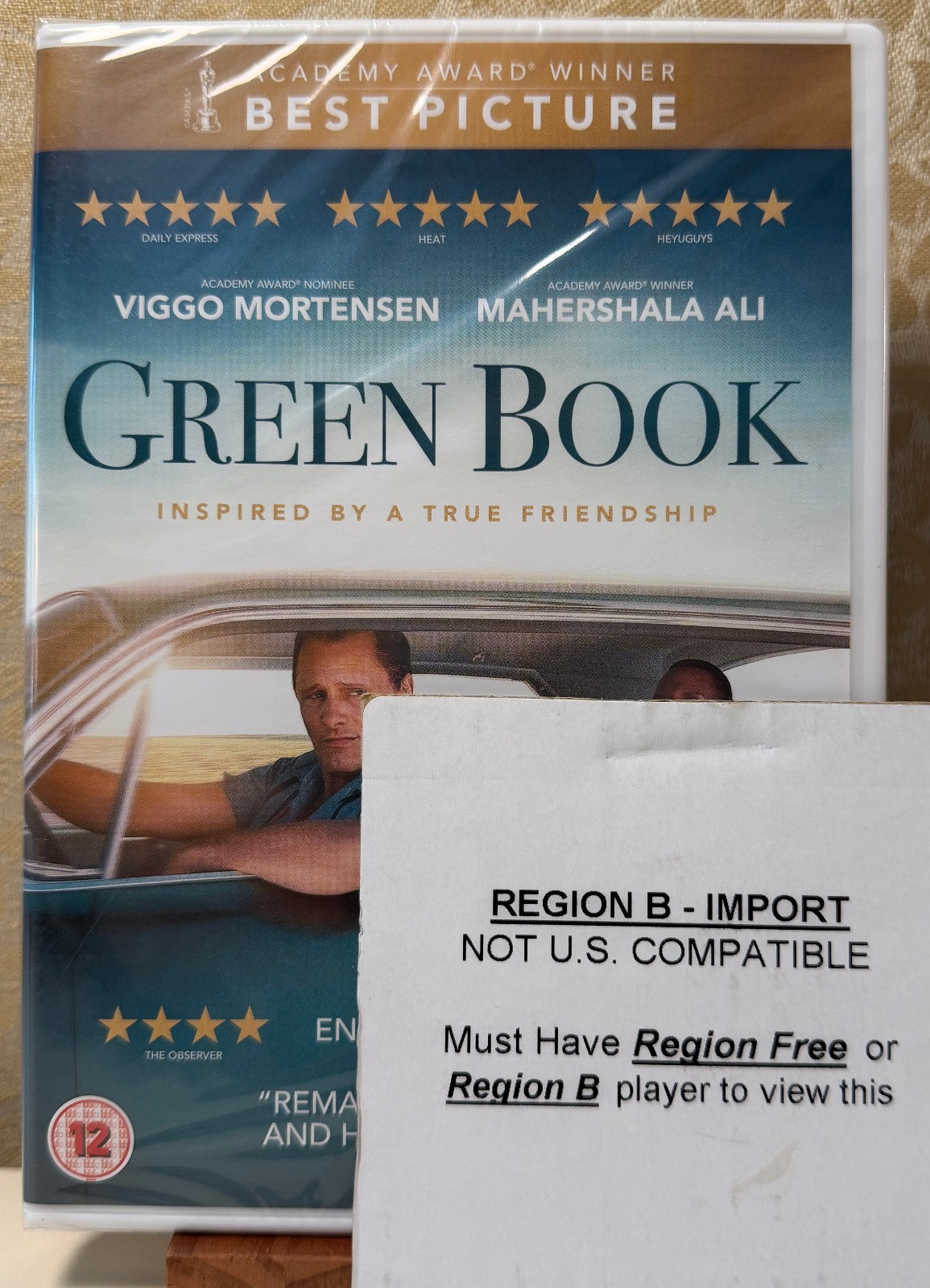 **REGION B** – Green Book (DVD) – NEW SEALED