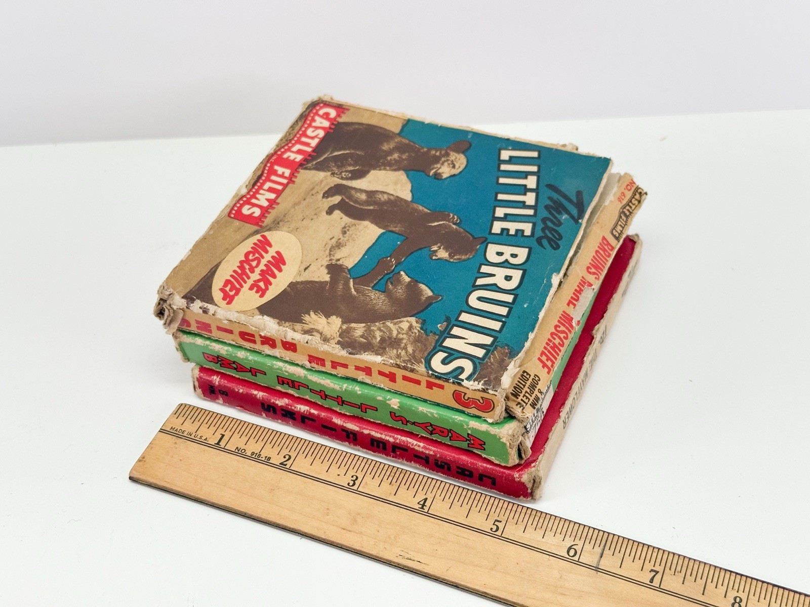 Vintage Castle Films 8mm Silent Film Cartoon Lot Bruins Mary Terry Toons