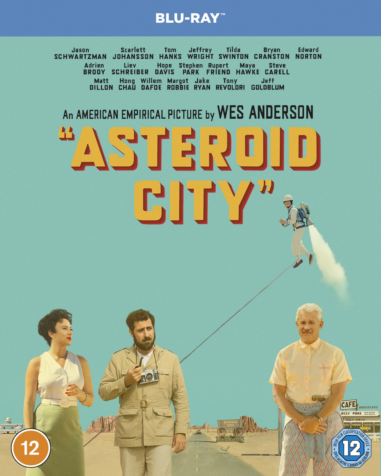 Asteroid City (Blu-ray) Jason Schwartzman Steve Carell Maya Hawke (UK IMPORT)