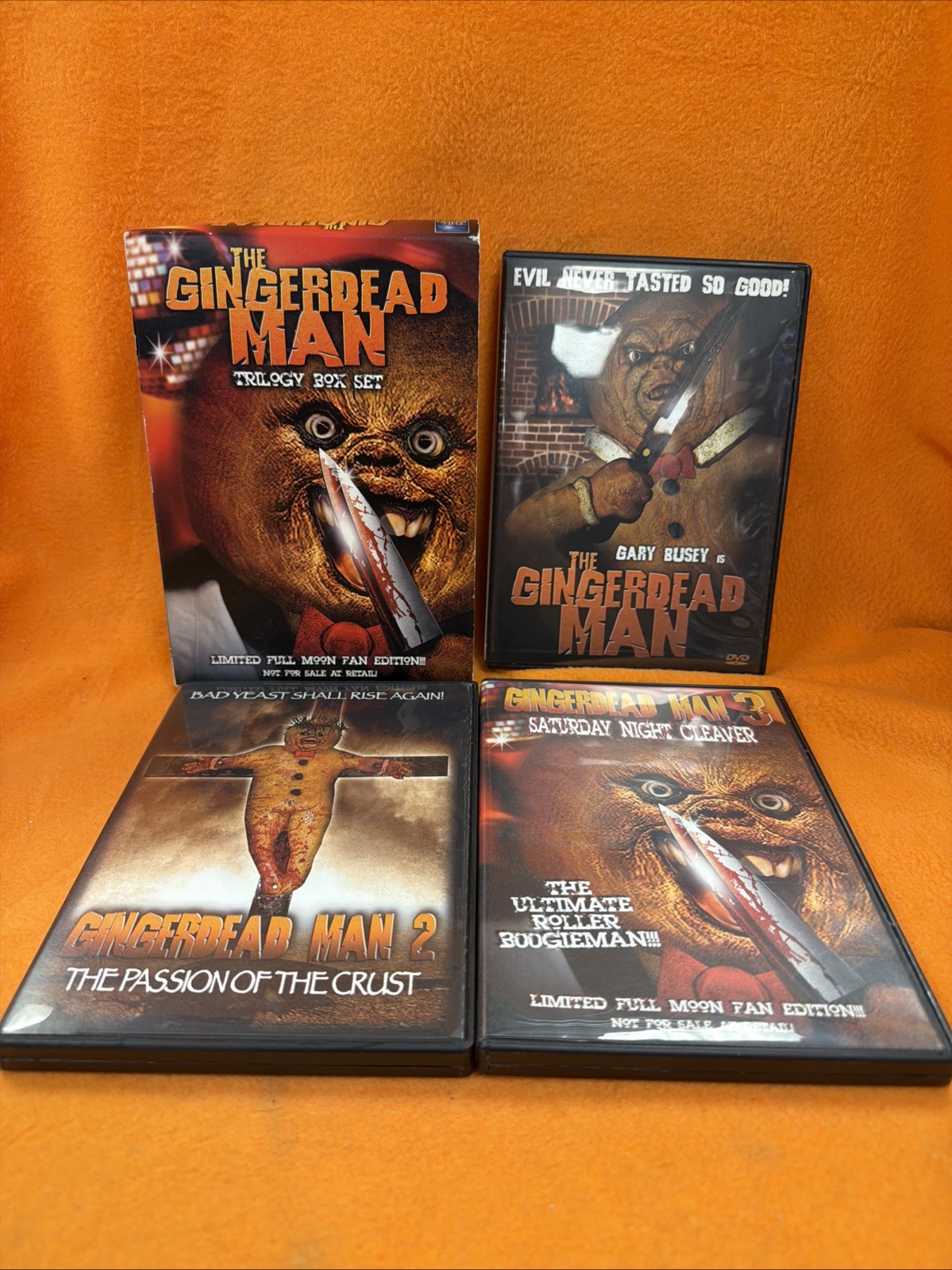 Gingerdead Man Trilogy DVD Box Set – Gary Busey 🔥🔥