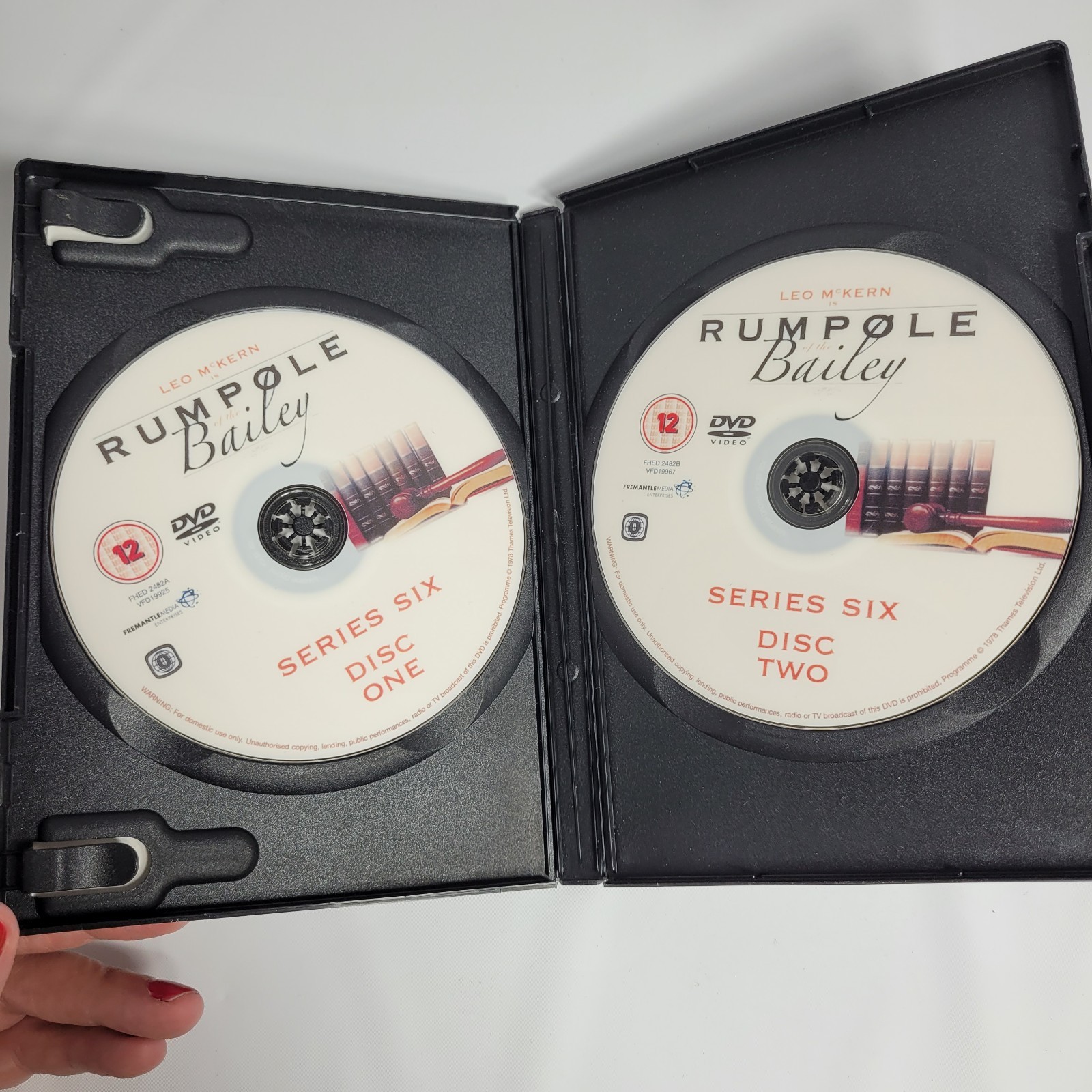 Rumpole of the Bailey, British Legal Drama, Complete DVD Set, 14 Discs, Vol. 1-7