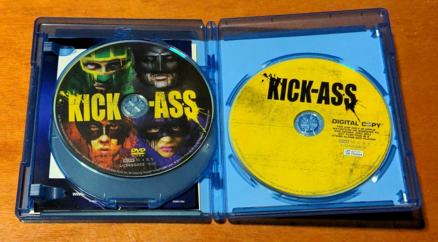 Kick-Ass Blu-ray Matthew Vaughn Aaron Johnson Christopher Mintz-Plasse