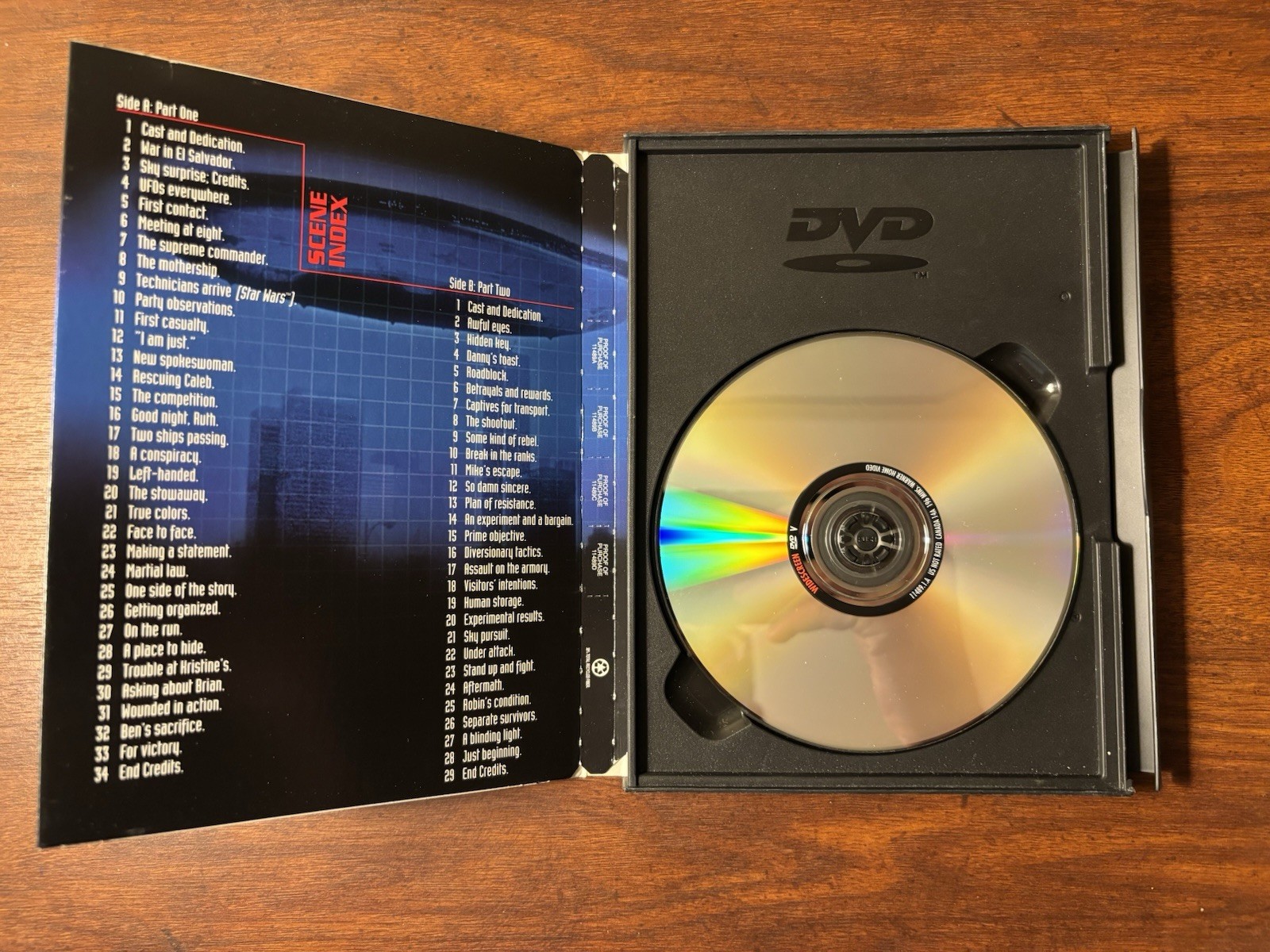 V The Original Miniseries Snapcase DVD 1983 Sci-fi TV Series