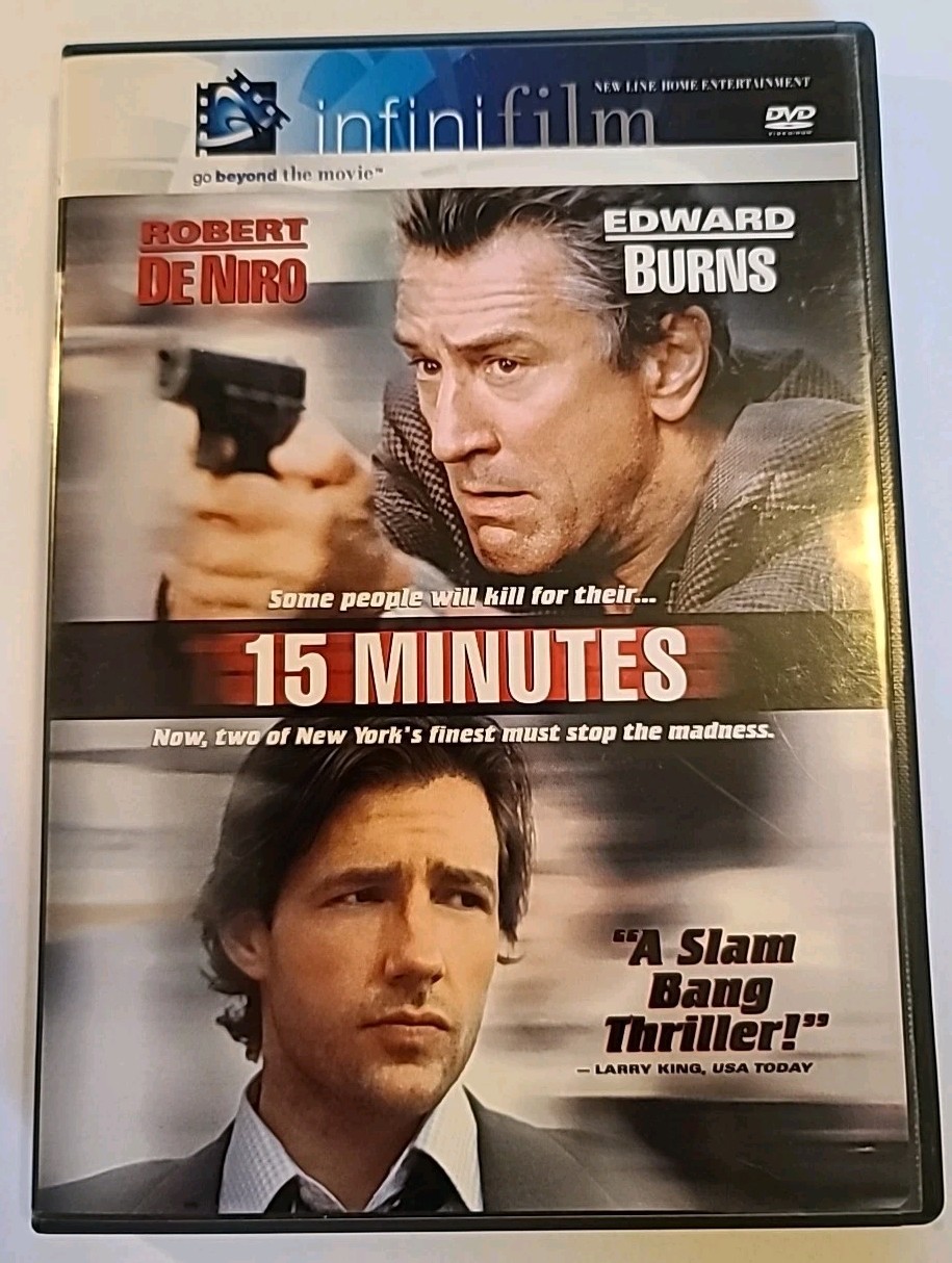 15 Minutes (Infinifilm Edition) – DVD – Very Good – Melina Kanakaredes,Avery Br