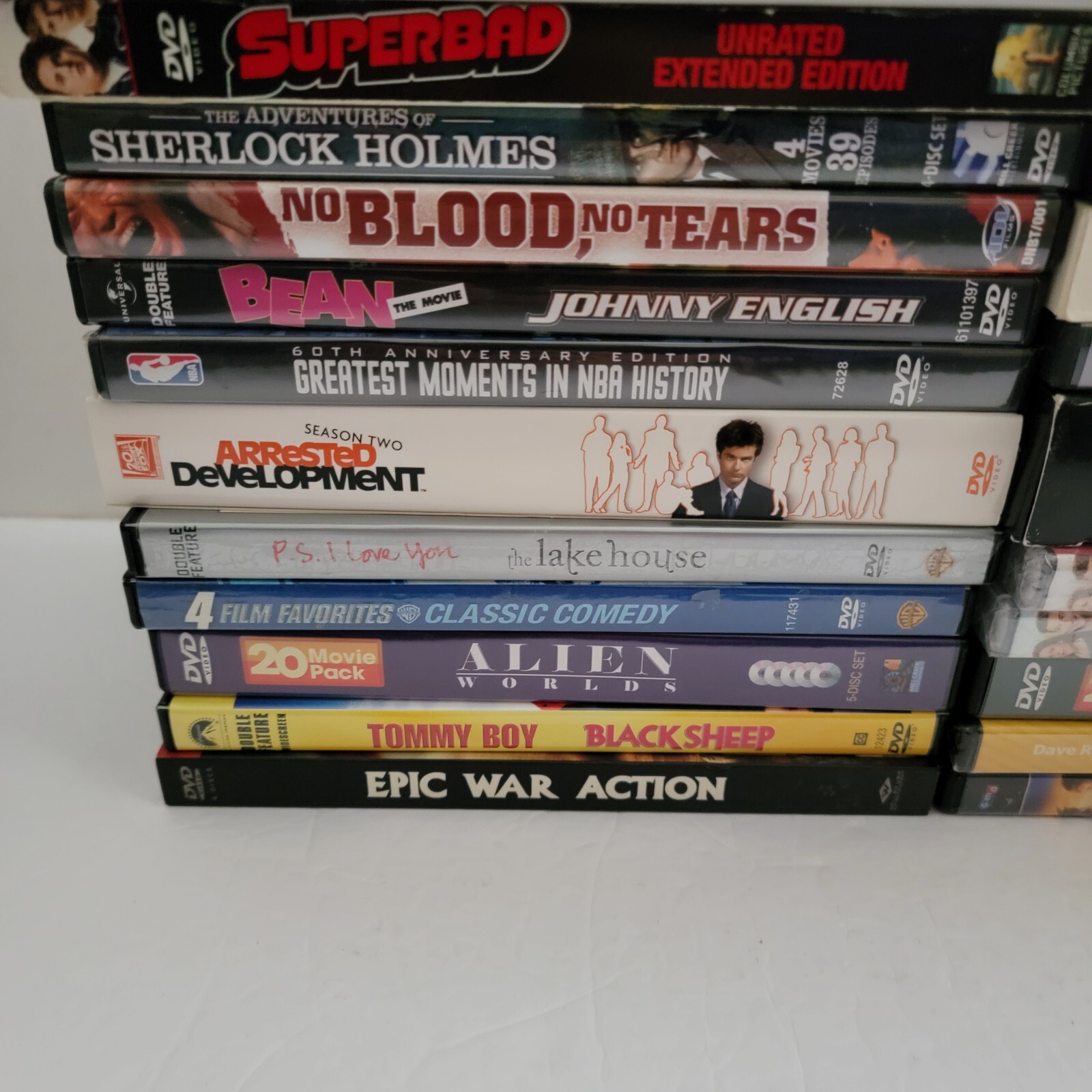 Lot Of 25 Movies DVD Bluray Mixed Genres Action, Drama TV Shows, Comedy