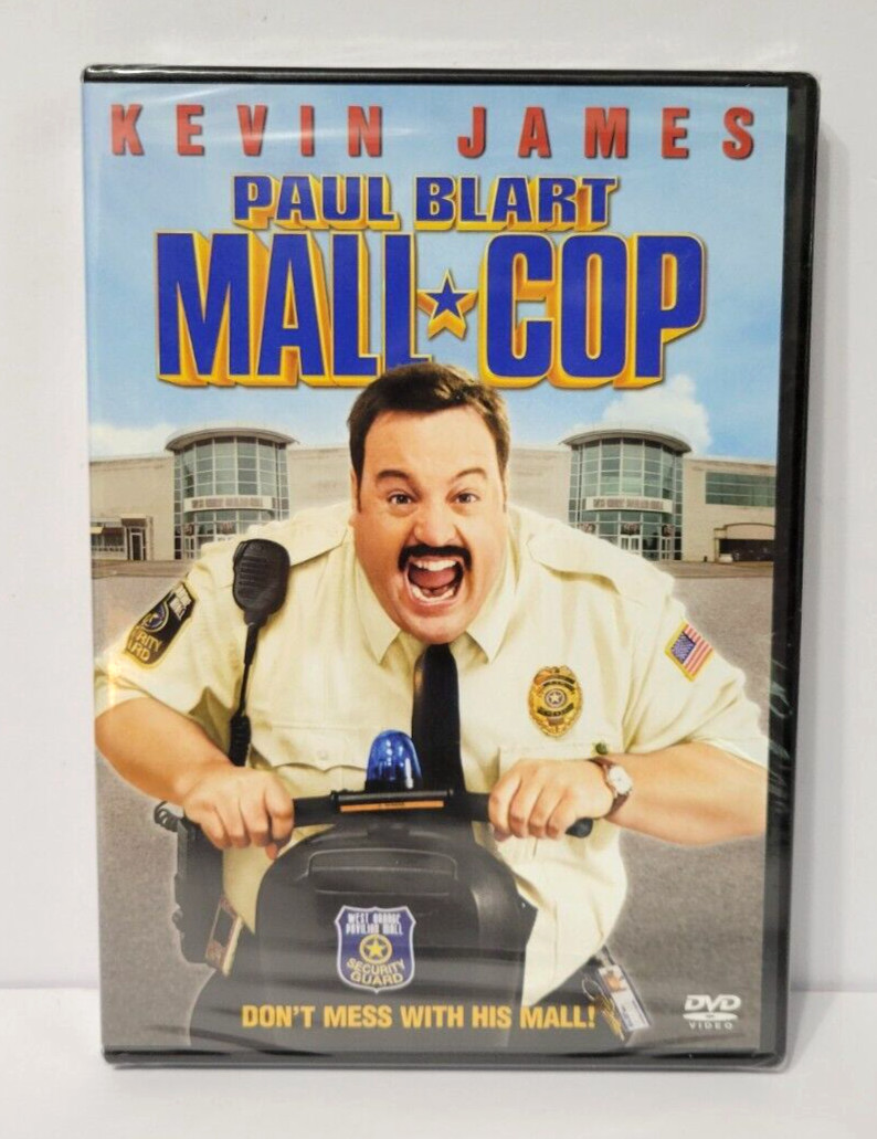 Paul Blart: Mall Cop DVD, 2009, Widescreen Kevin James NEW Factory Sealed