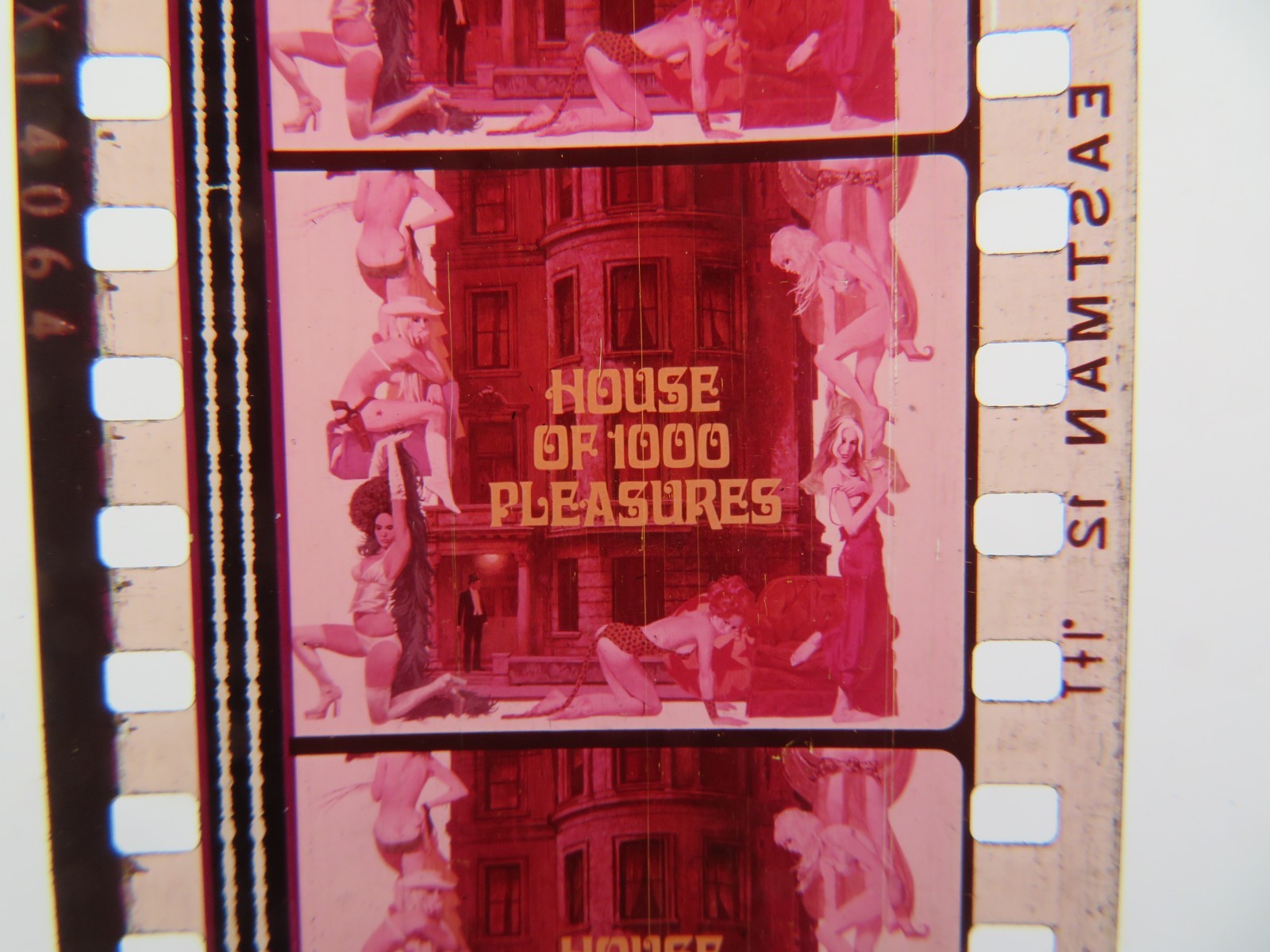 35mm HOUSE OF 1000 PLEASURES (1974) Rare MAX PECAS Feature Film.