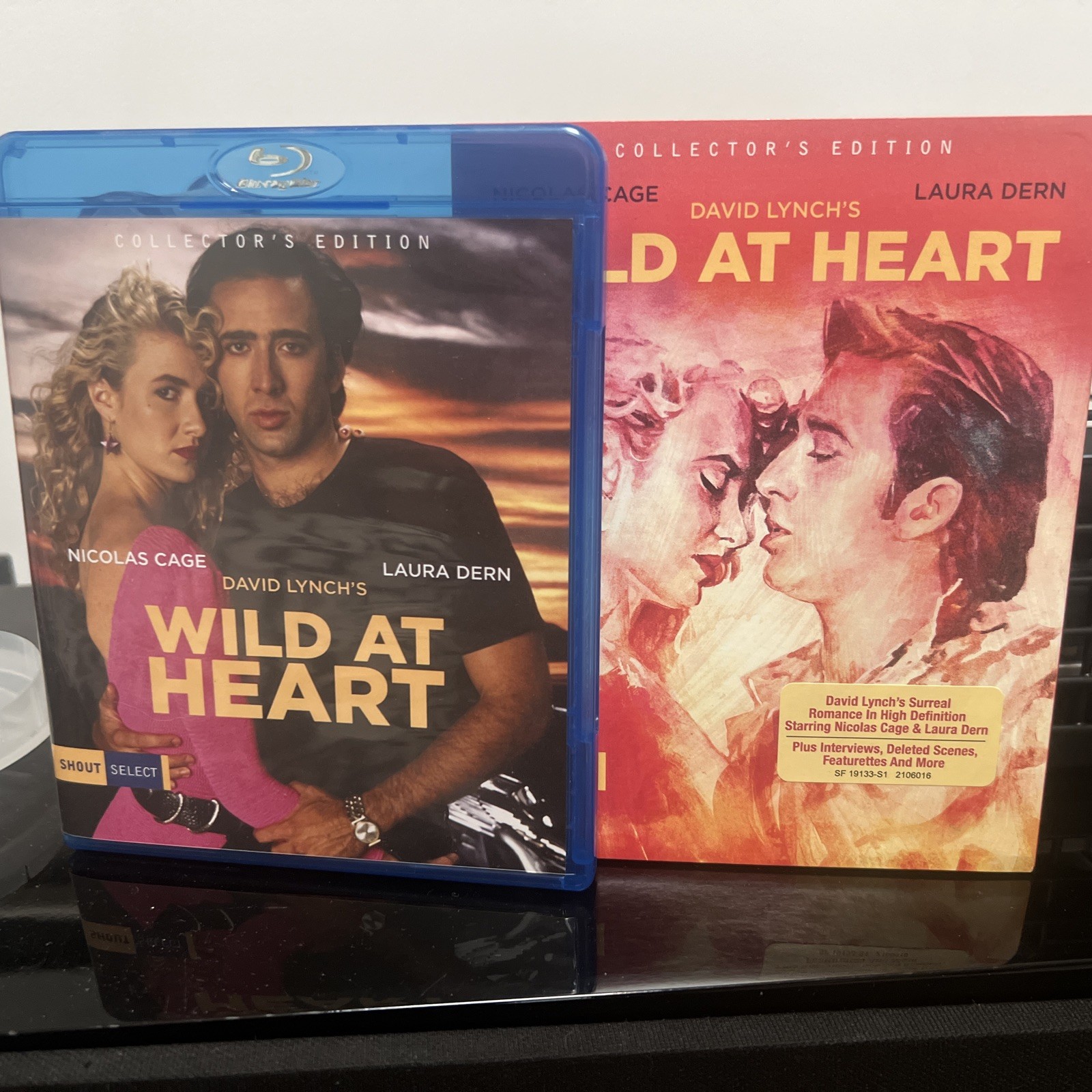 Wild At Heart Blu Ray 1990 Shout Select David Lynch Nicolas Cage Slipcover OOP