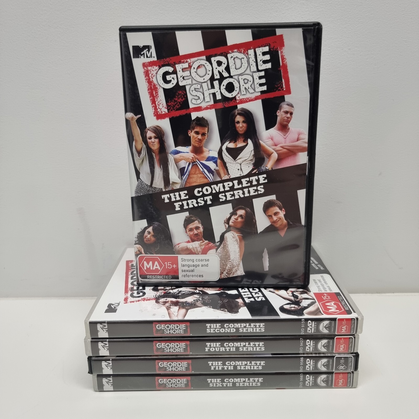 Geordie Shore: Season 1 2 4 5 6 | DVD Bundle Set MTV | Free Postage