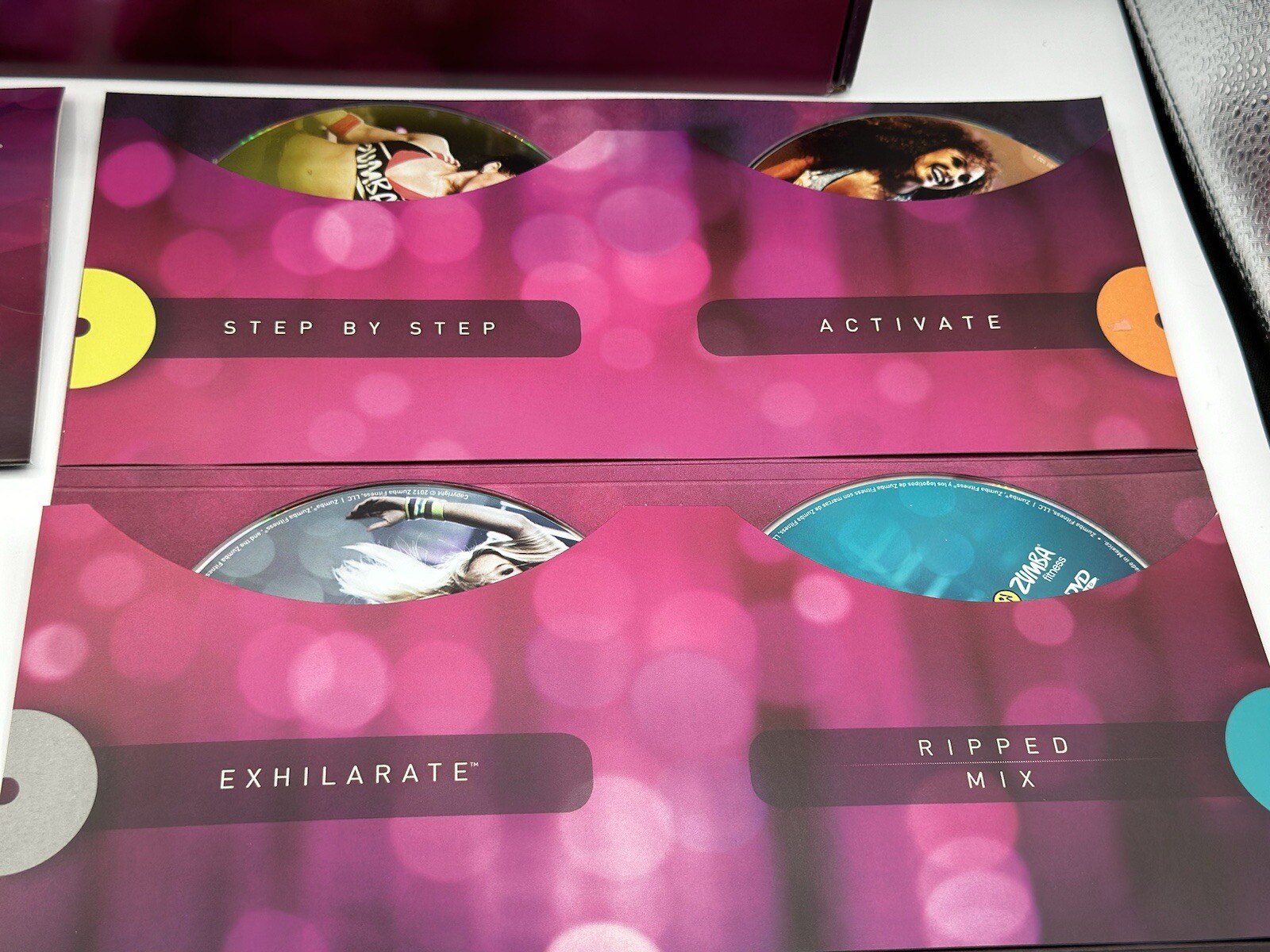 Zumba Fitness Exhilarate Body Shaping System Toning Sticks and Cd’s