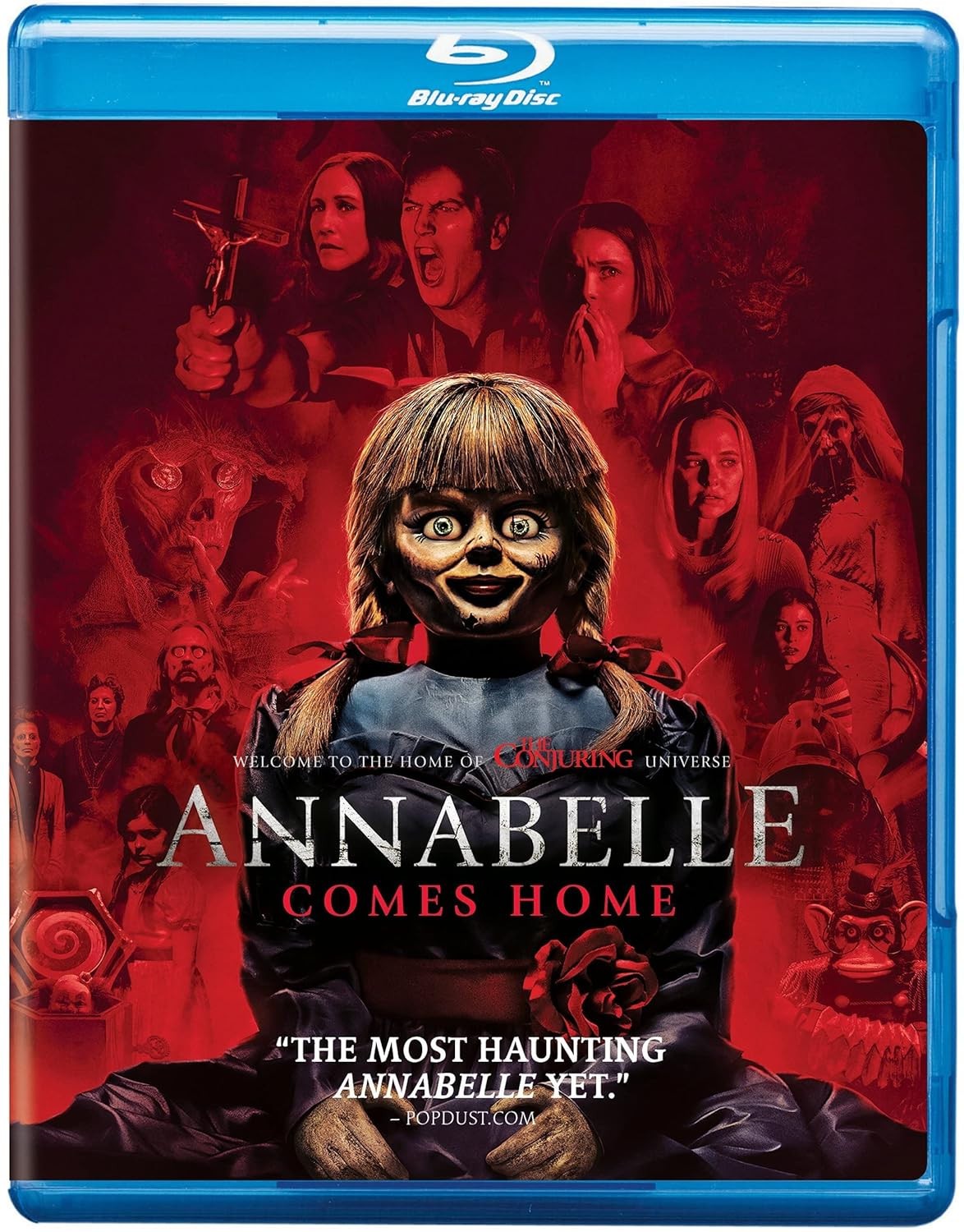 Conjuring 1+4 4K/Annabelle 1-3/La Llorona/The Nun Blu-ray+LENTICULAR SLIP COVER