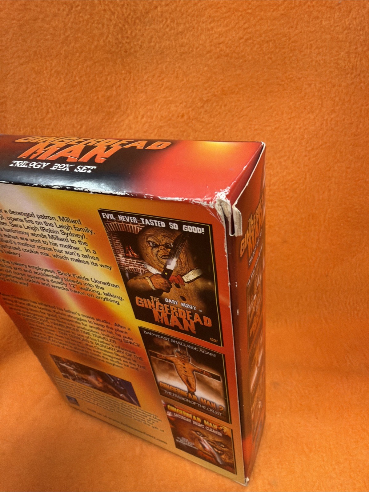 Gingerdead Man Trilogy DVD Box Set – Gary Busey 🔥🔥