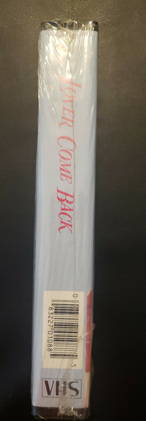 Lover Come Back VHS ClamShell New Rock Hudson, Doris Day Kartes Video