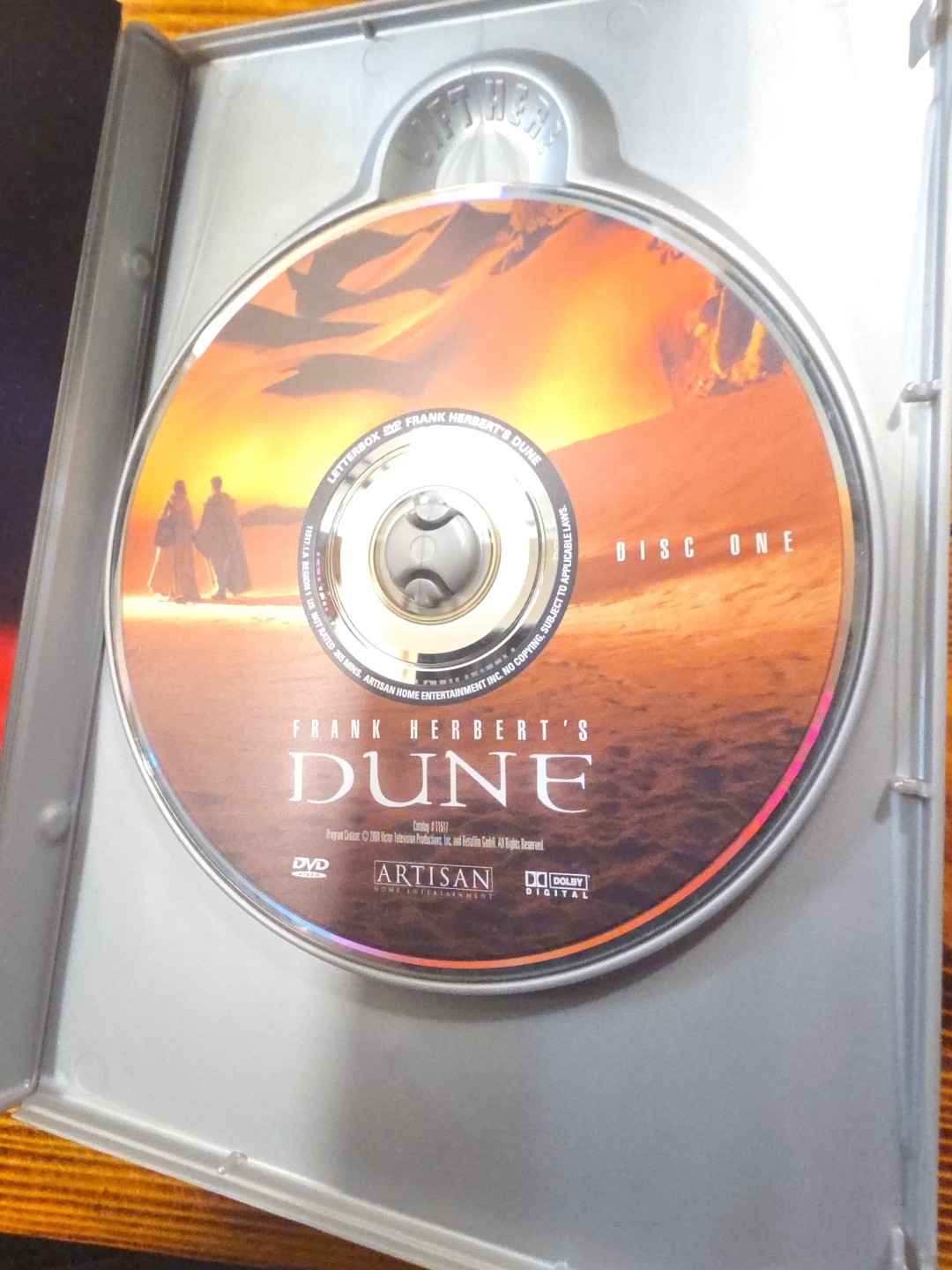 Dune Frank Herbert’s Film 2001 DVD 2 Disc Set William Hurt And DUNE widescreen