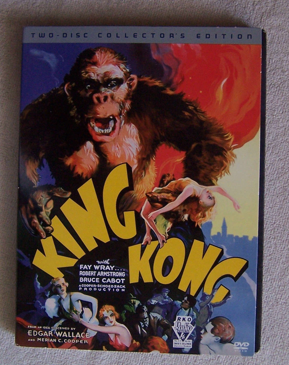 King Kong (DVD, 2005) Fay Wray 2-Disc Special Edition Black & White Full Screen