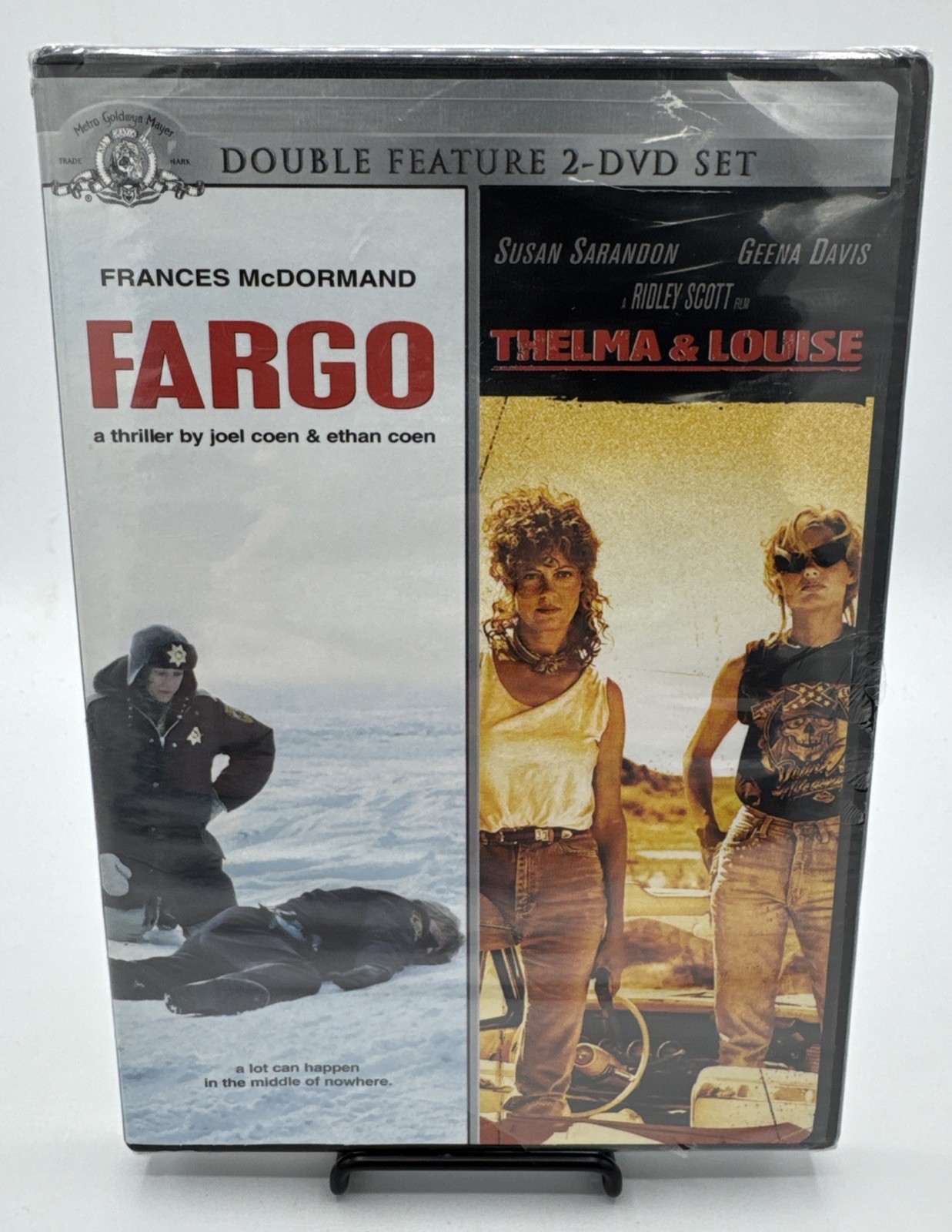 MGM Best Screenplay Double Feature: Thelma Louise/Fargo (DVD, 2009) New Sealed
