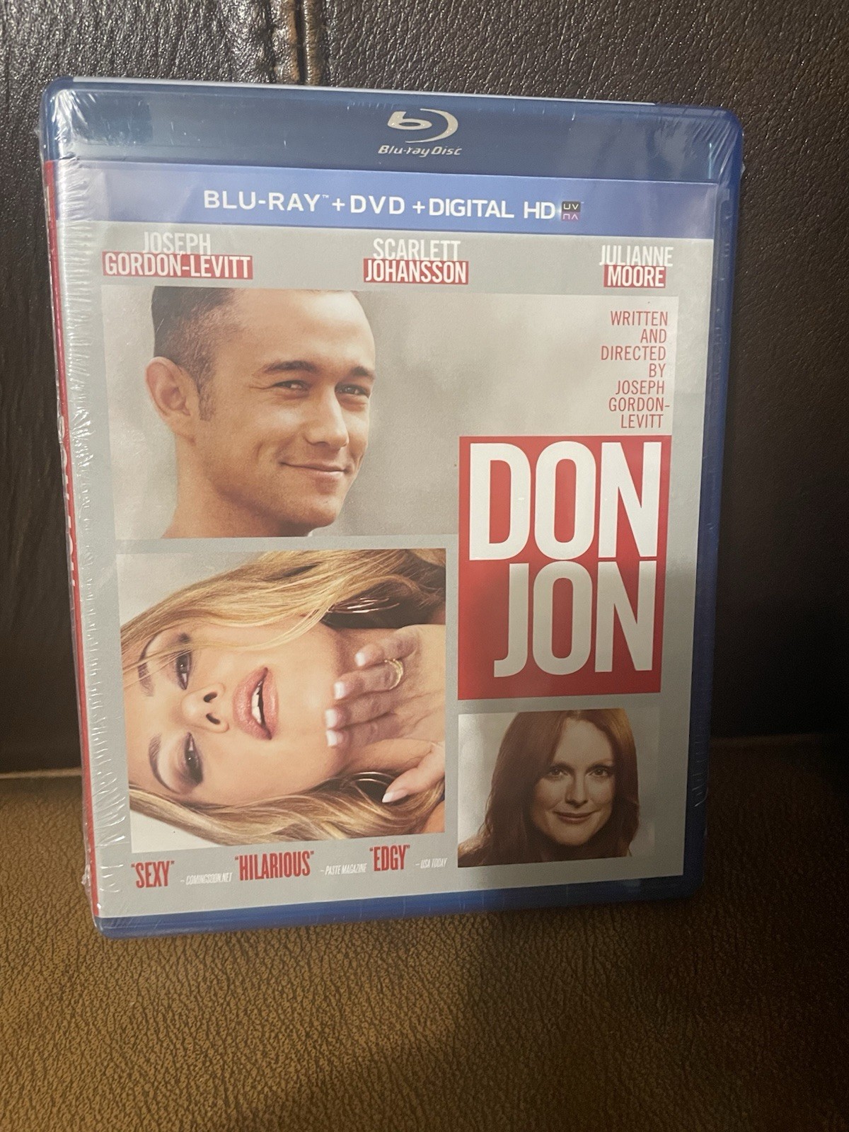 Don Jon (Blu-Ray/DVD/Digital, 2013) 2-Disc Set Gordon-Levitt Johansson