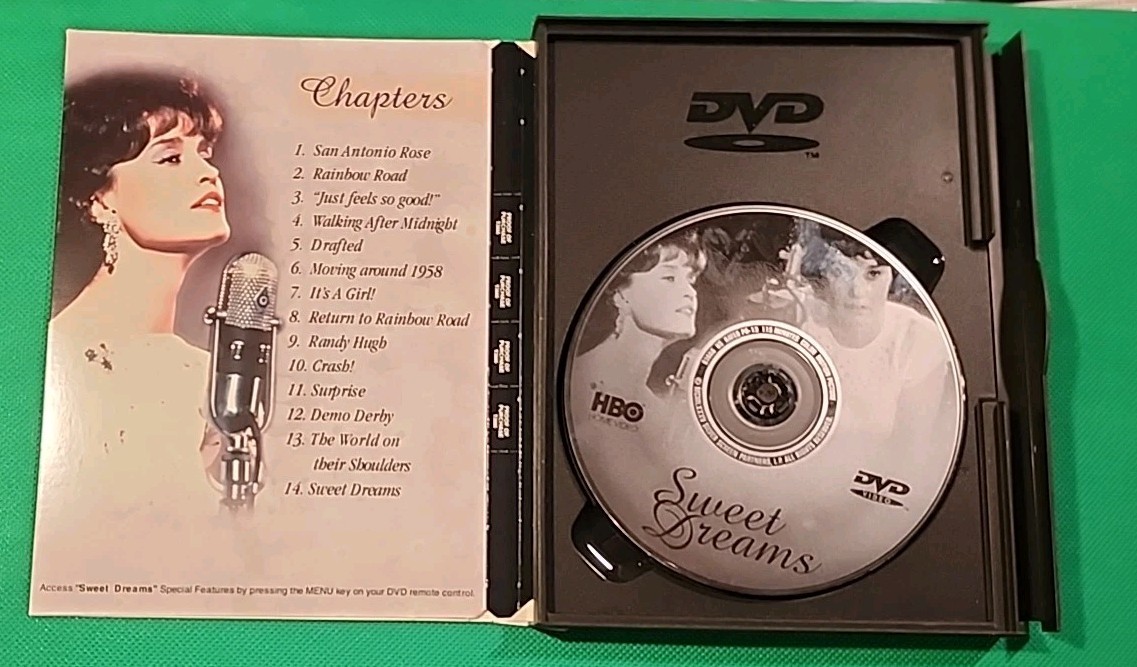 Sweet Dreams [Story Of Patsy Cline](DVD, 1999, HBO) Jessica Lange / Ed Harris