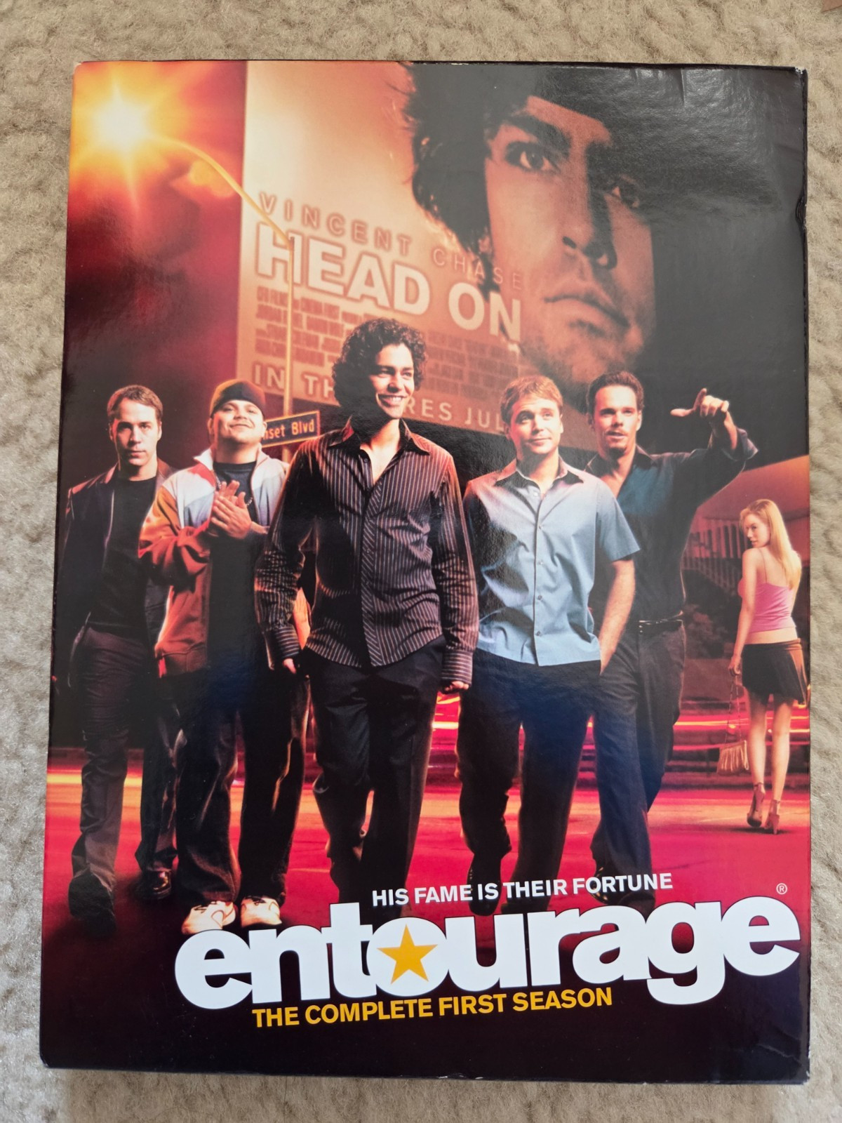 Entourage: The Complete First Season DVD Jerry Ferrar Adrian Grenier HBO TV Show
