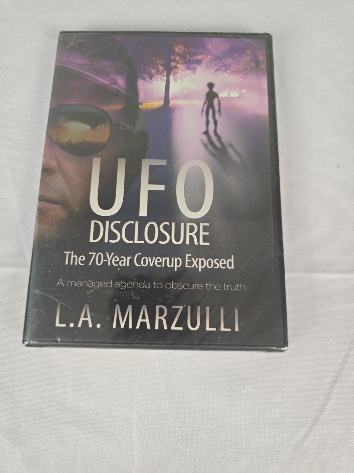 UFO Disclosure: The 70-Year Coverup Exposed by L.A. Marzulli DVD, NEW & SEALED