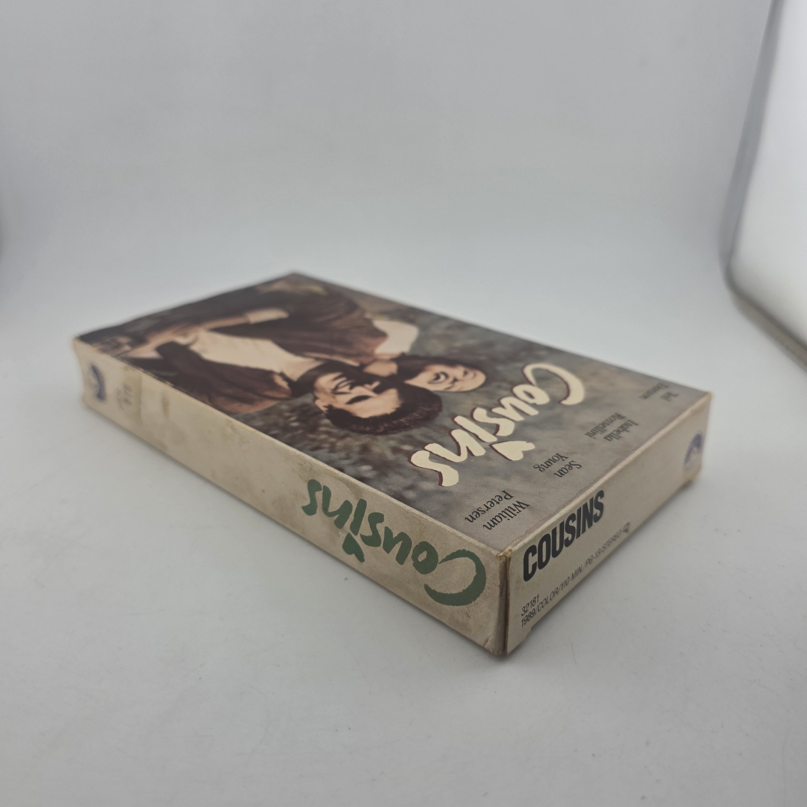 Cousins VHS 1988 – Ted Danson, Isabella Rossellini, Sean Young Rare