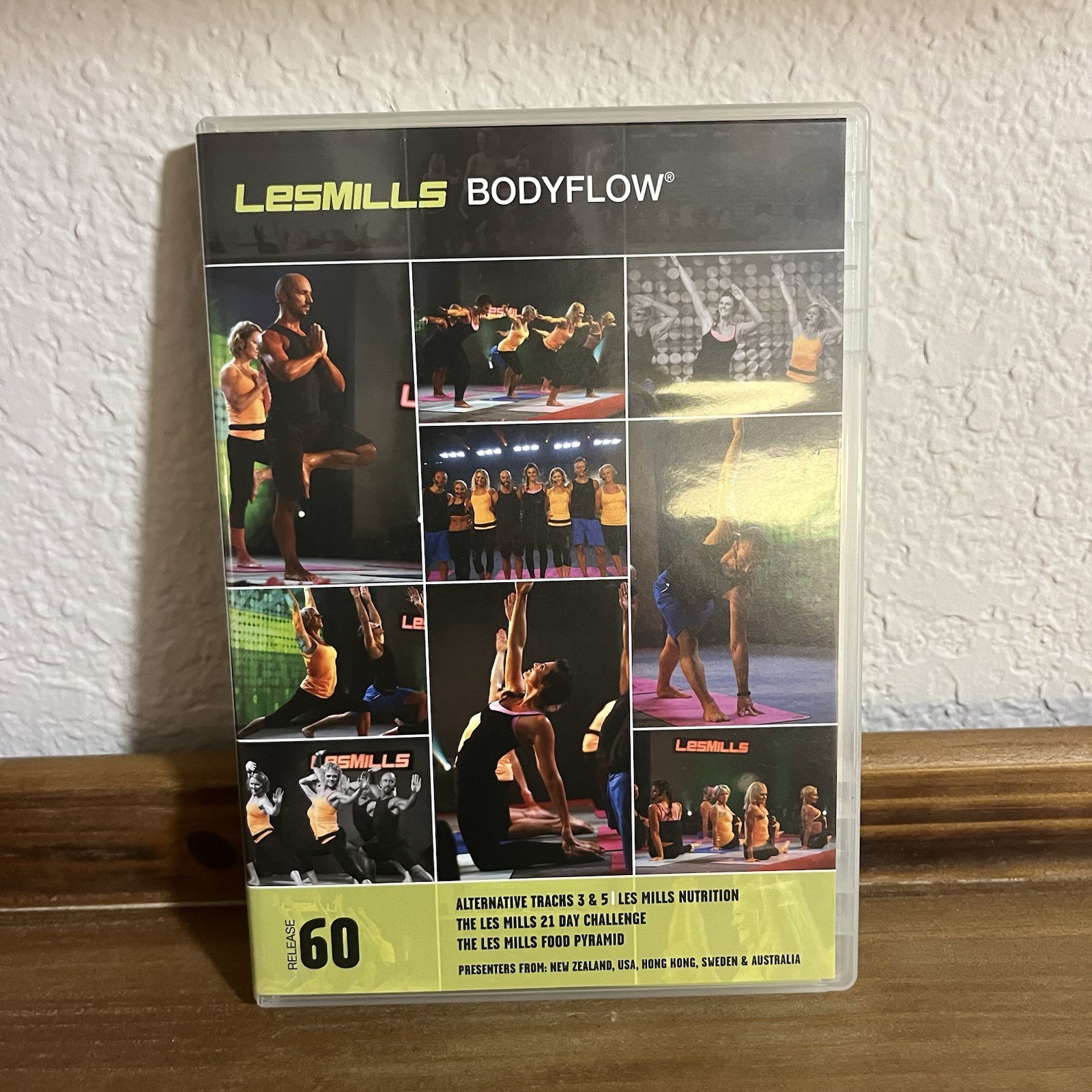 Les Mills BODYFLOW Release # 60 Music, DVD Notes Body Flow Balance D13