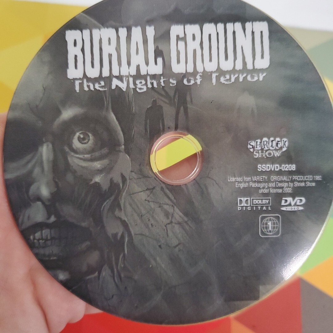 Burial Ground The Night Of Terror DVD Disc Only – Same Day Shipping! Free Ship!