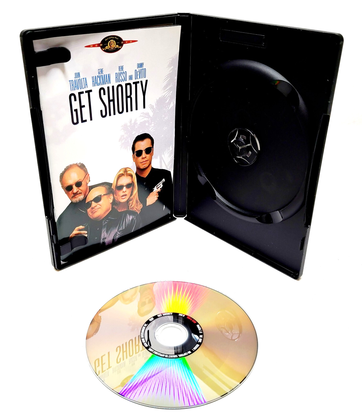 GET SHORTY & BE COOL DVD (Movie LOT OF 2) Widescreen John Travolta, Gene Hackman