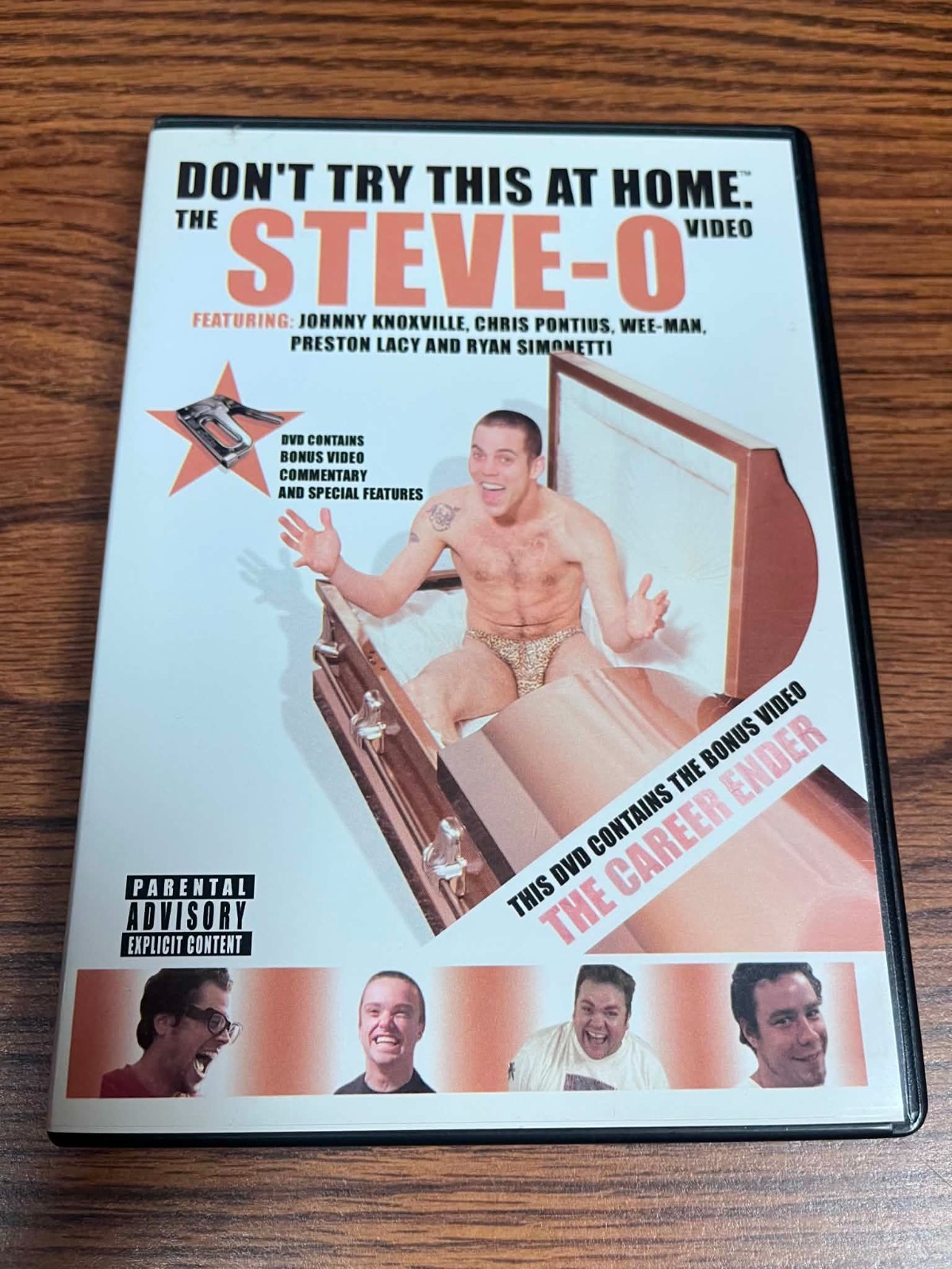 2002 Steve-O / Steve O Dont Try This At Home DVD