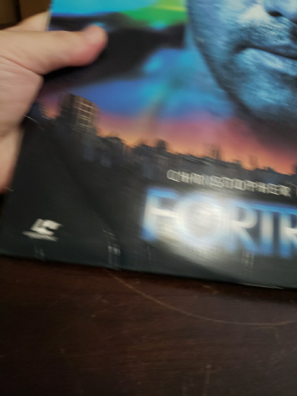 Fortress Laserdisc Christopher Lambert Sci-fi Set In 2017 Made In 1992 W16
